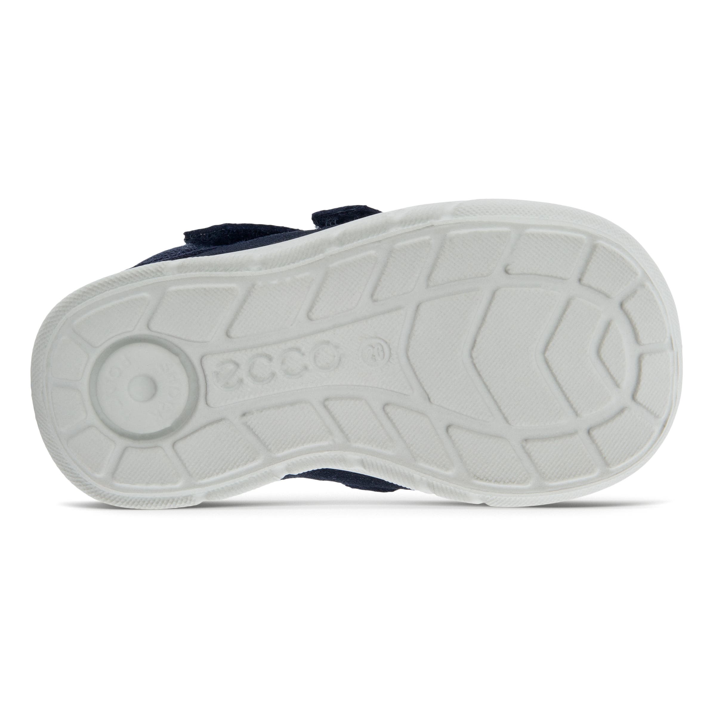 Kids' ECCO® First Suede Sneaker - Blue - Sole