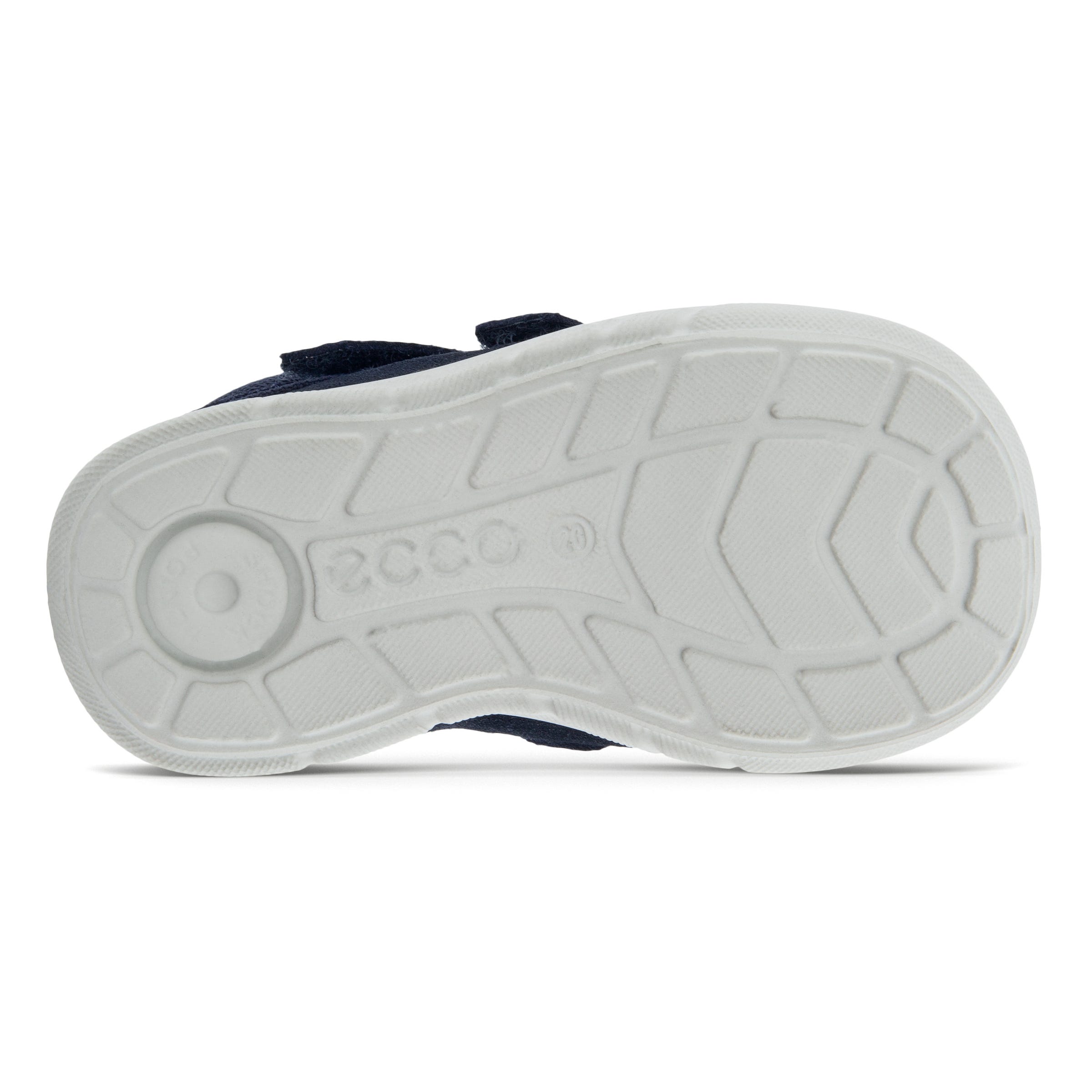 Kids' ECCO® First Suede Sneaker - Blue - Sole