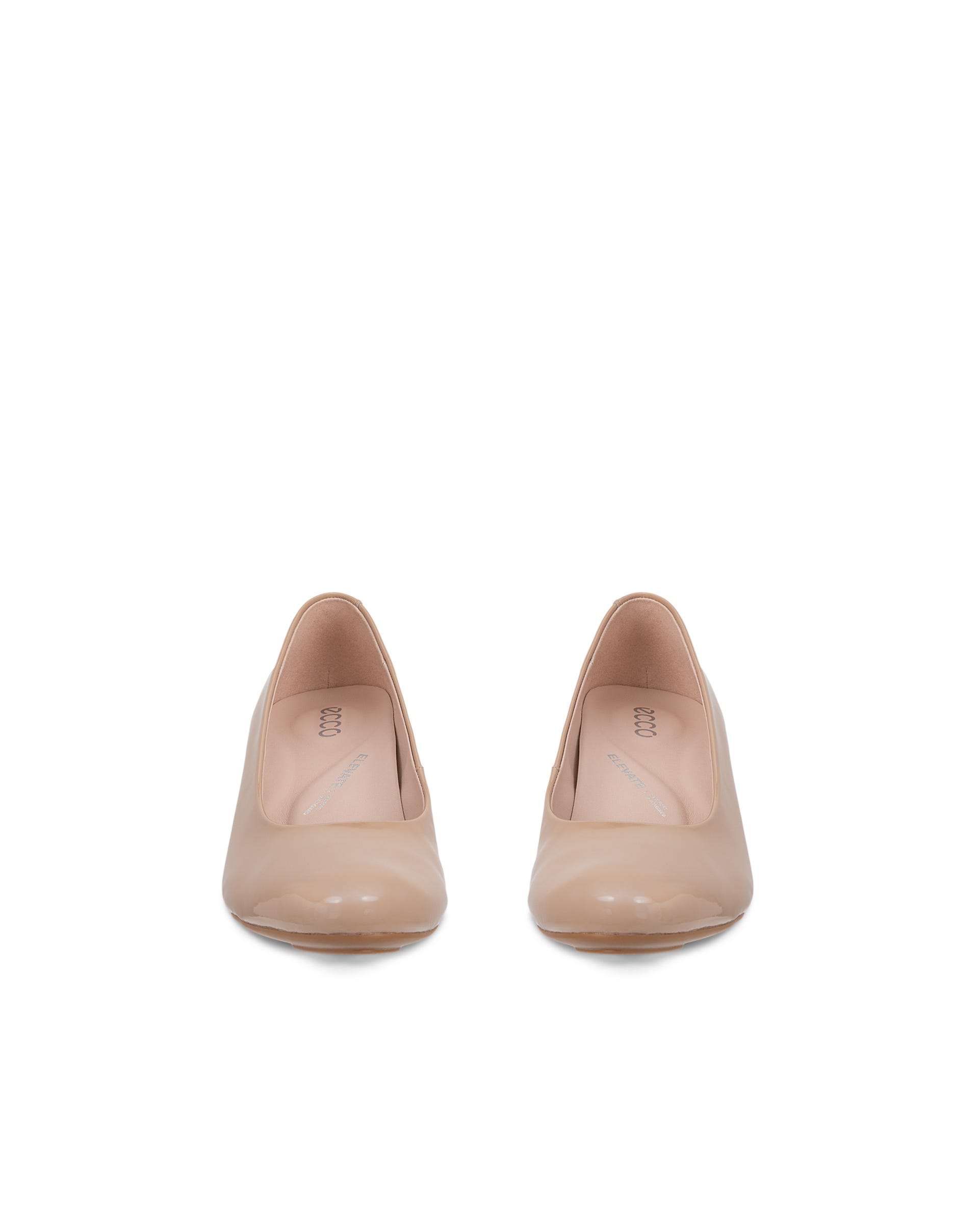 ECCO® ELEVATE 55 escarpins cuir pour femme - Beige - Outside