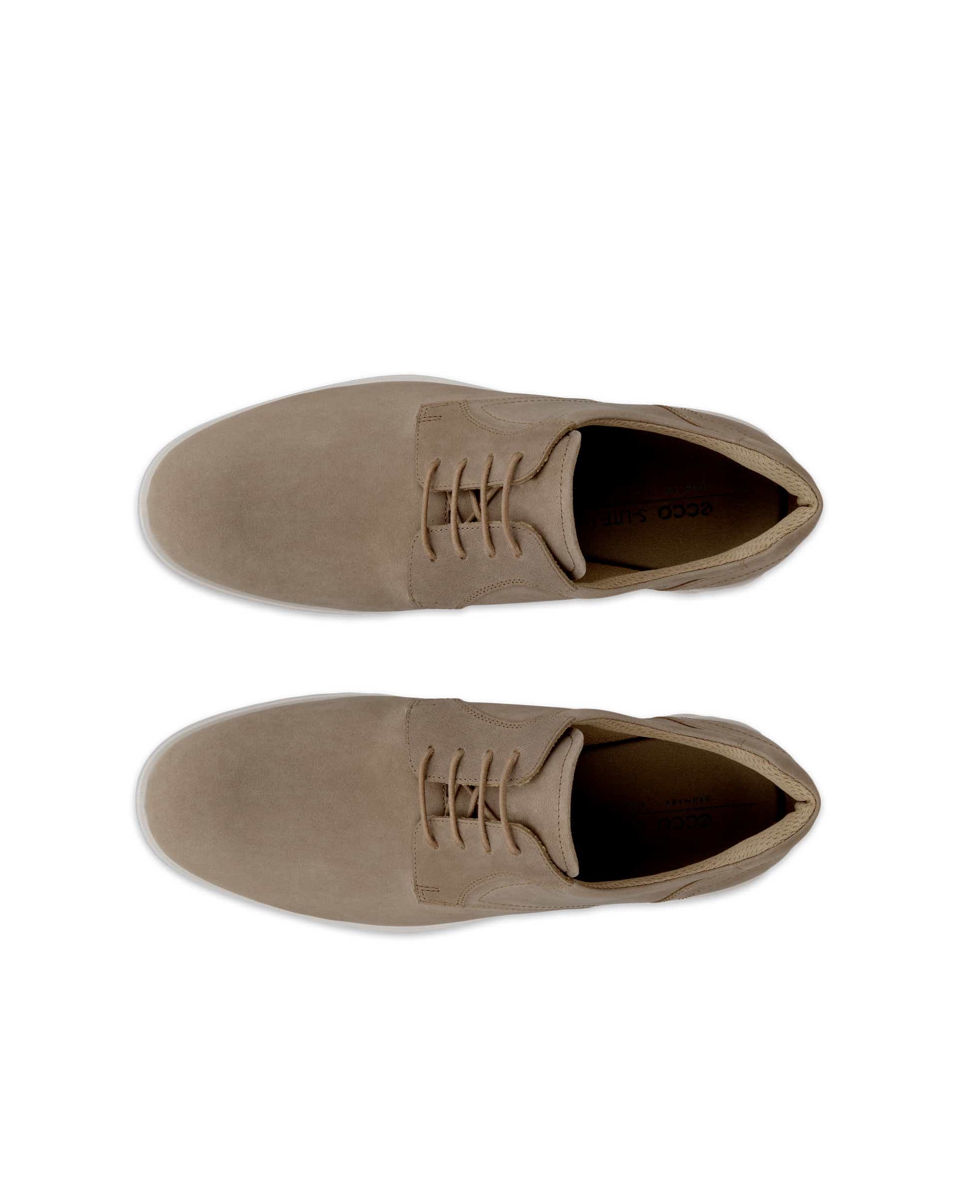 ECCO® S Lite Hybrid derbies cuir pour homme - Marron - Top left pair