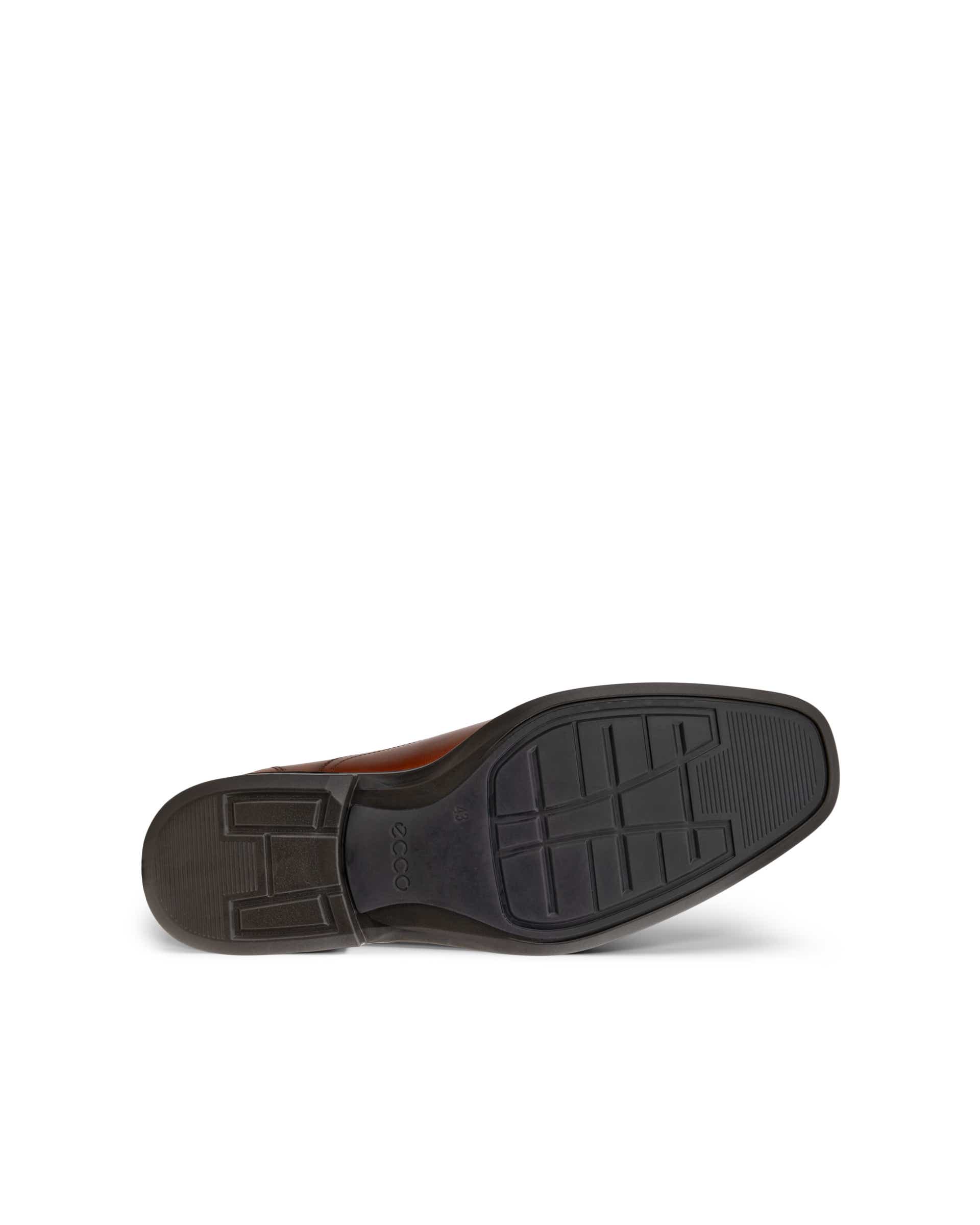 ECCO® Metropole Milan chaussures sans lacet en cuir pour homme - Brun - Sole