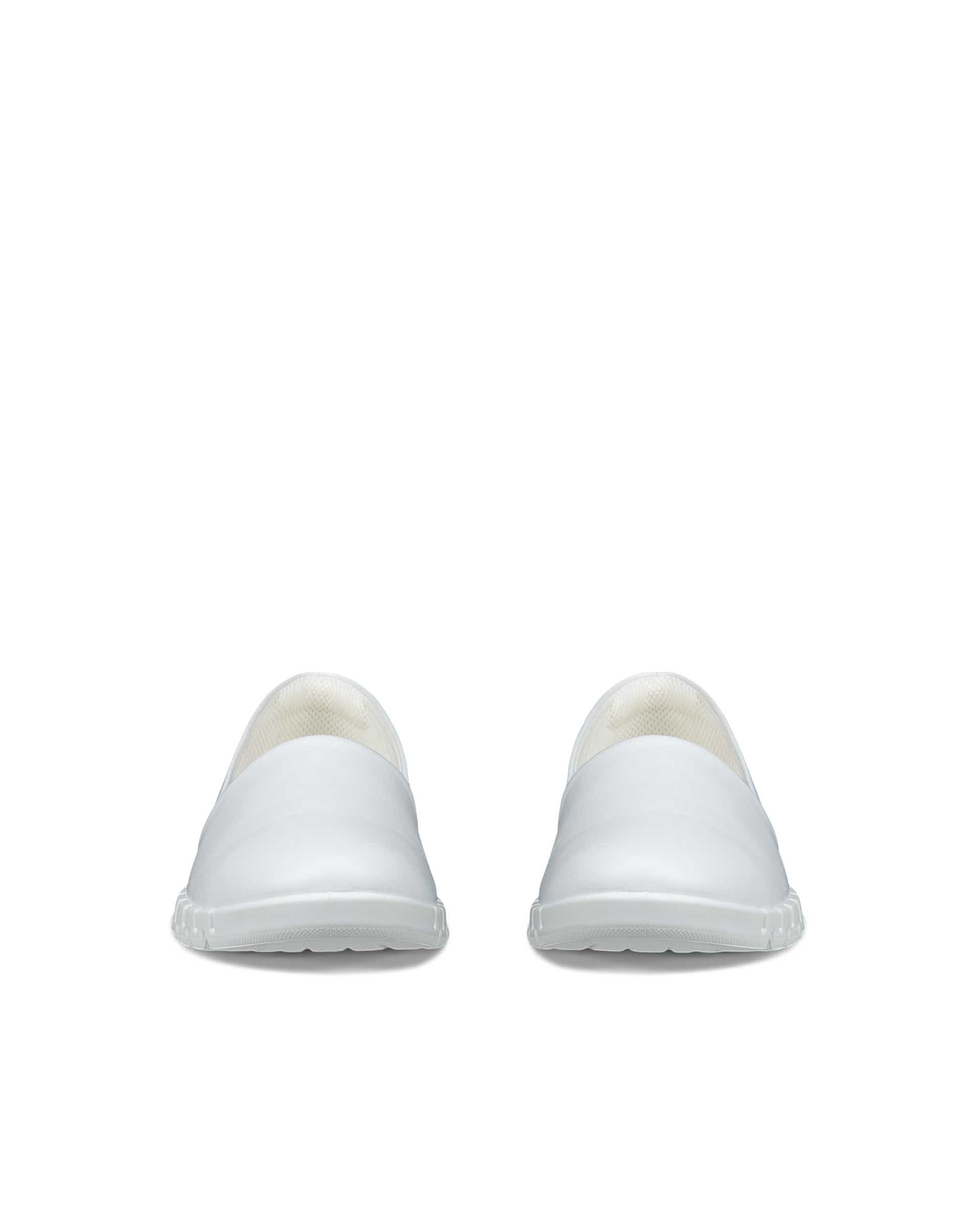 Women's ECCO® Gruuv Lite Leather Slip-On Shoe - White - Front pair