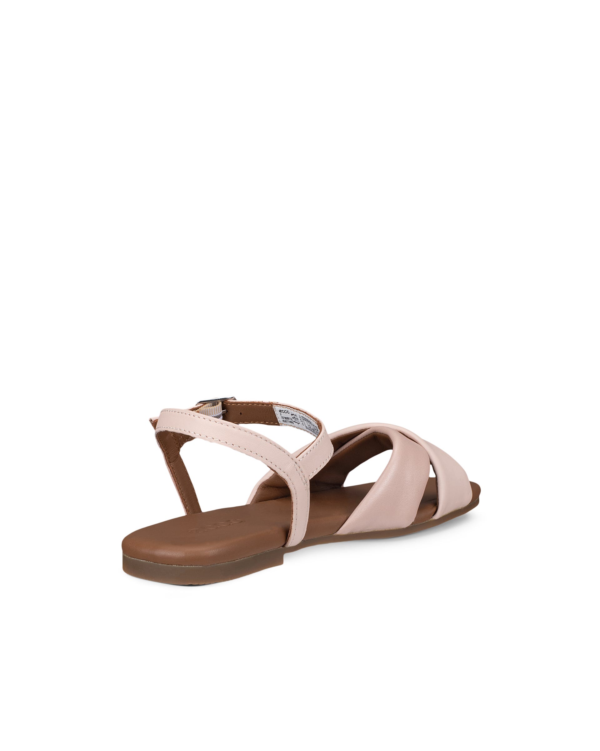 ECCO® MARYLOU női lapos talpú bőrszandál - Rózsaszín - Back