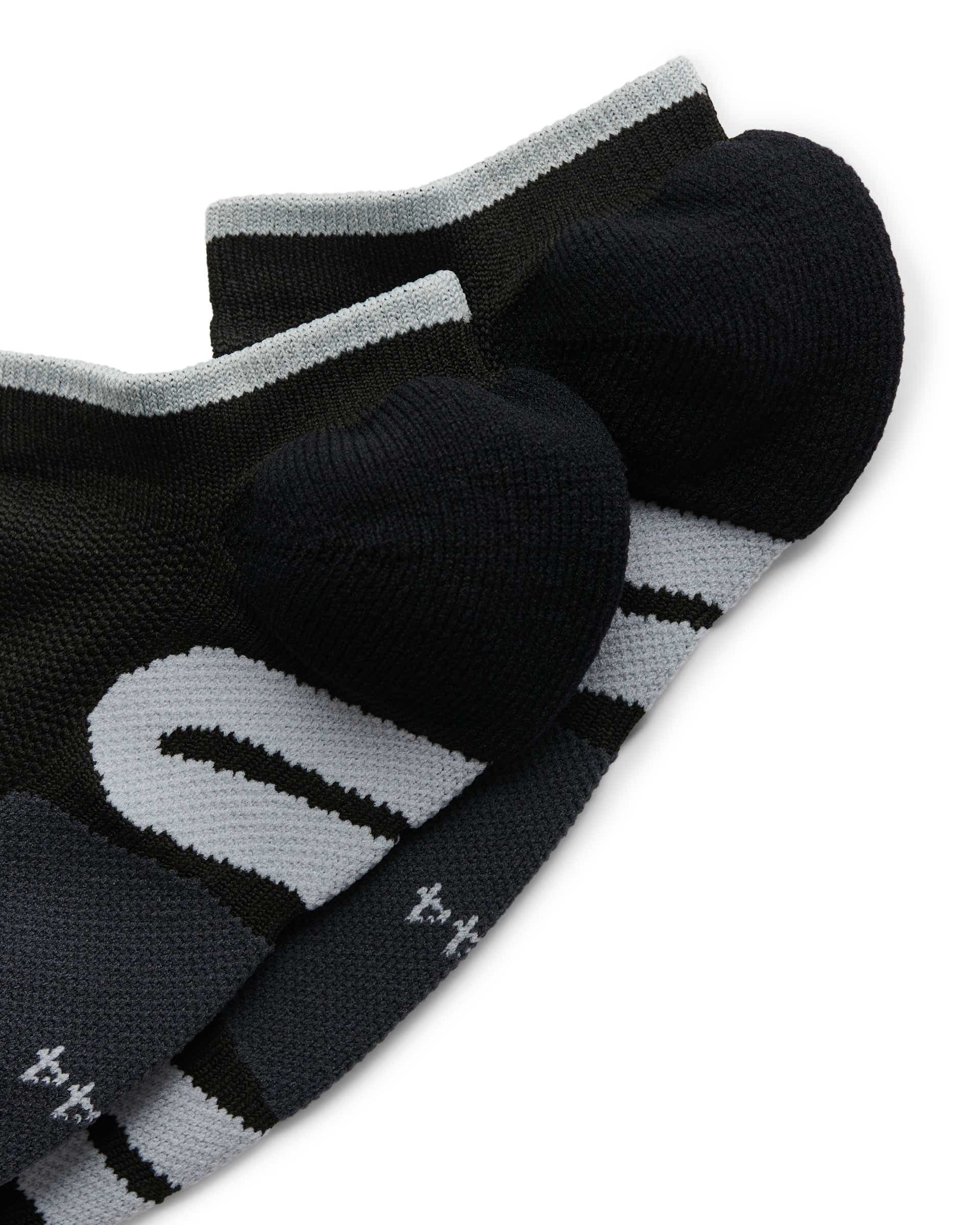 ECCO® chaussettes invisibles fonctionnelles unisex - Noir - Detail-1