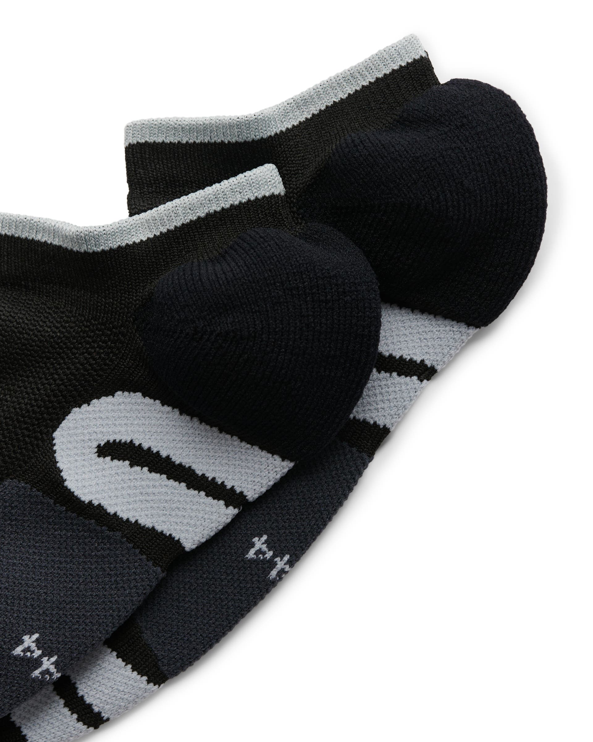 ECCO® chaussettes invisibles fonctionnelles unisex - Noir - Detail-1
