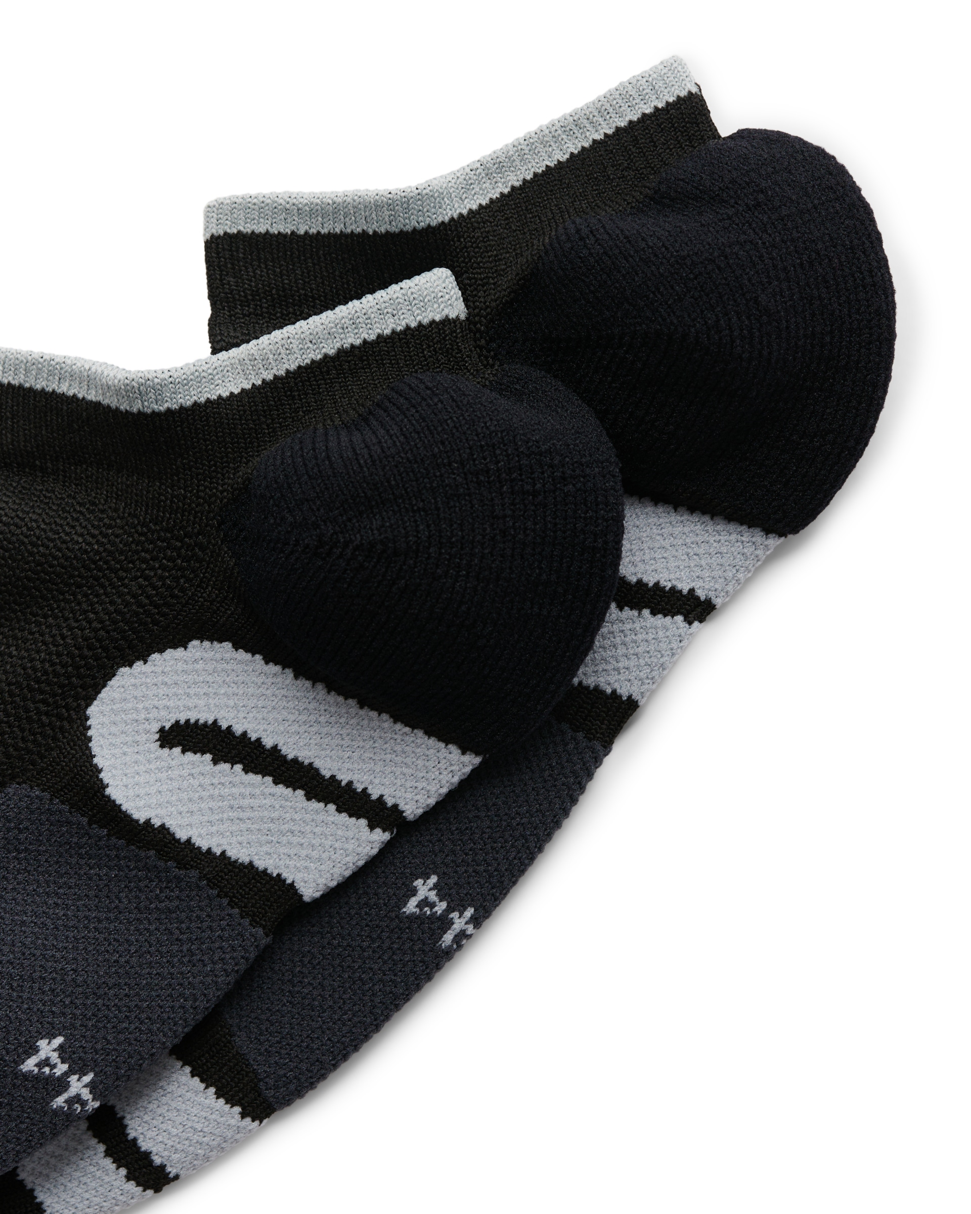 Unisex funkční neviditelné ponožky ECCO® - Černá - Detail-1