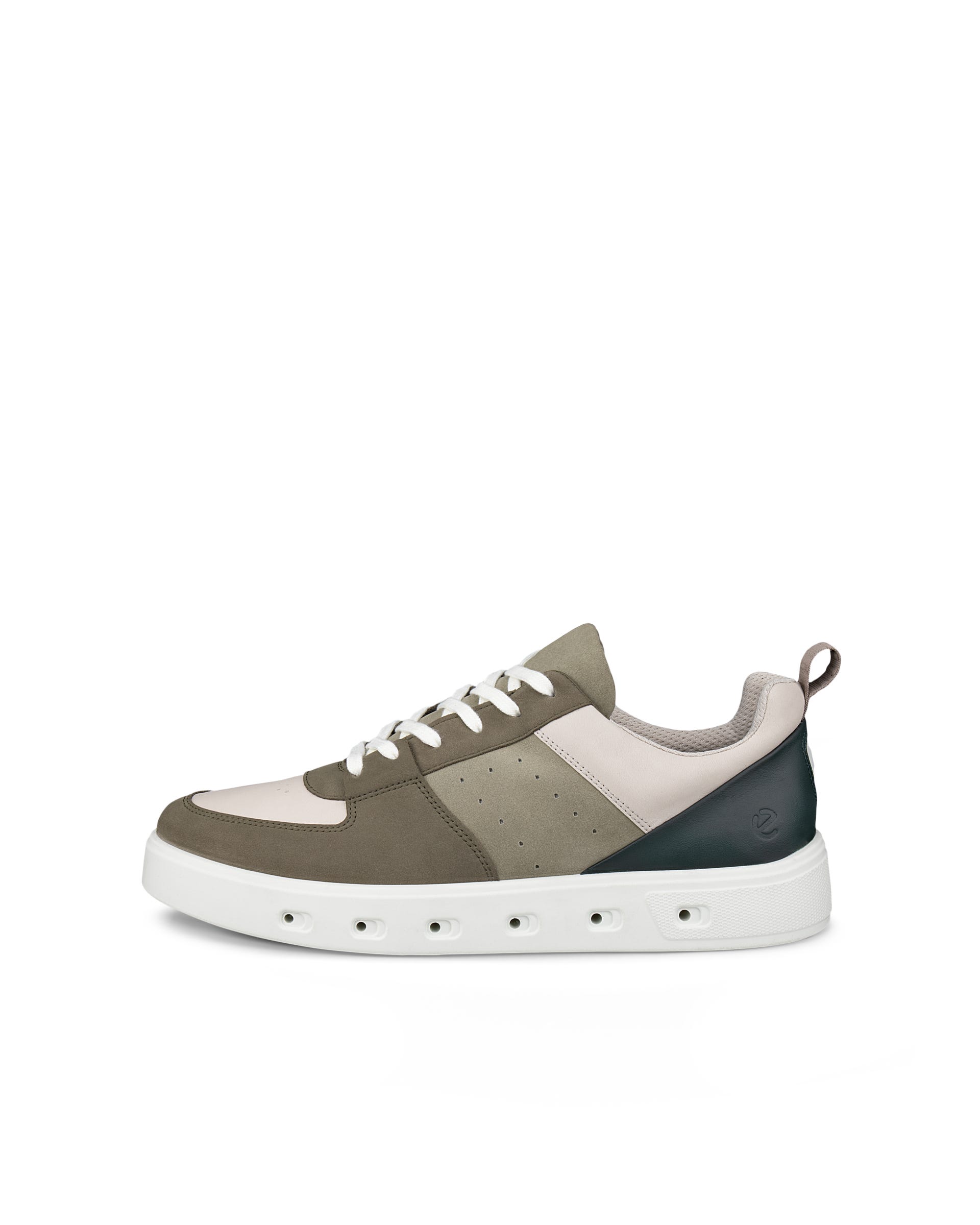ECCO® STREET 720 heren leren sneaker met Gore-Tex - Groen - Outside