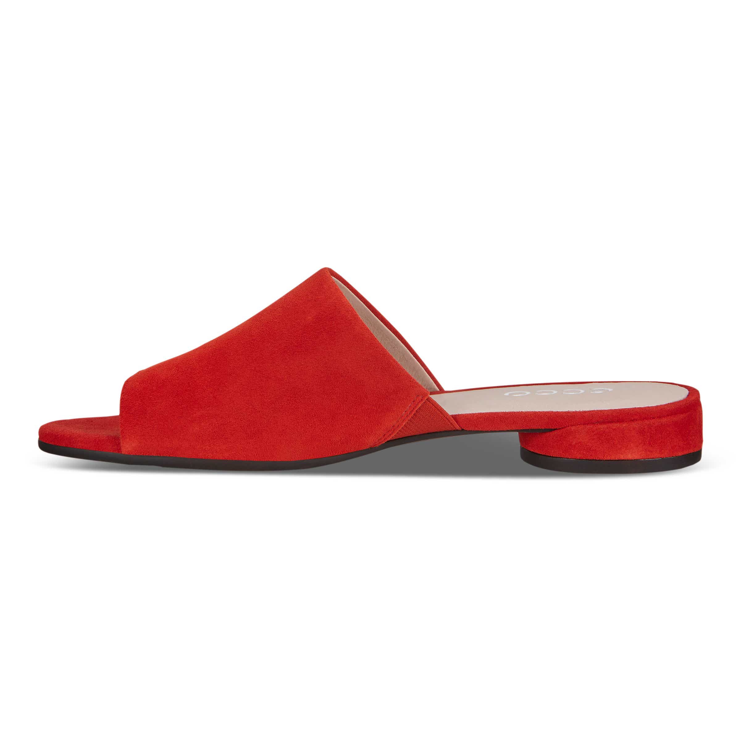 ECCO W FLAT SANDAL II - Red - Inside