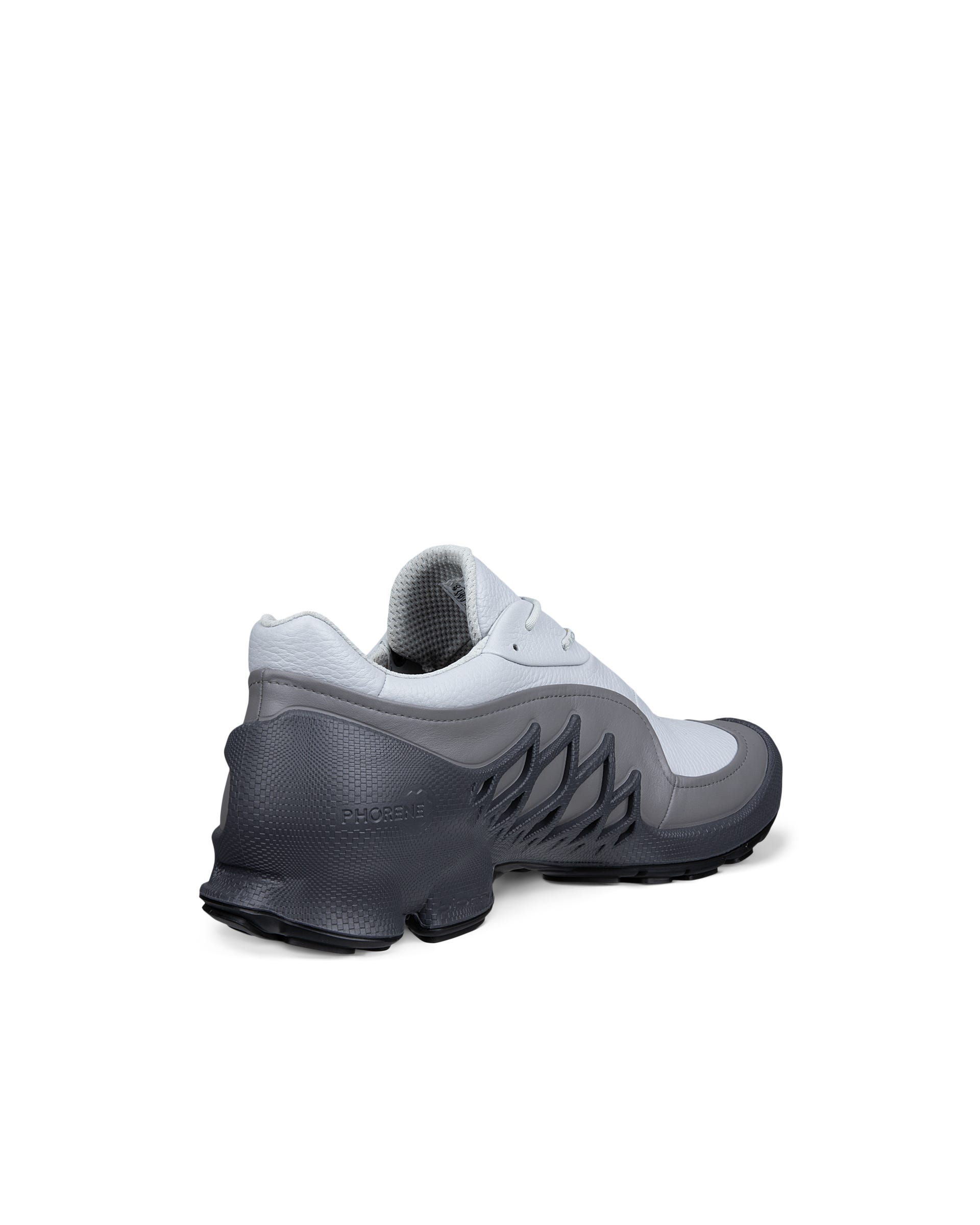 Pánské kožené outdoorové Gore-Tex tenisky ECCO® BIOM AEX - Šedá - Back