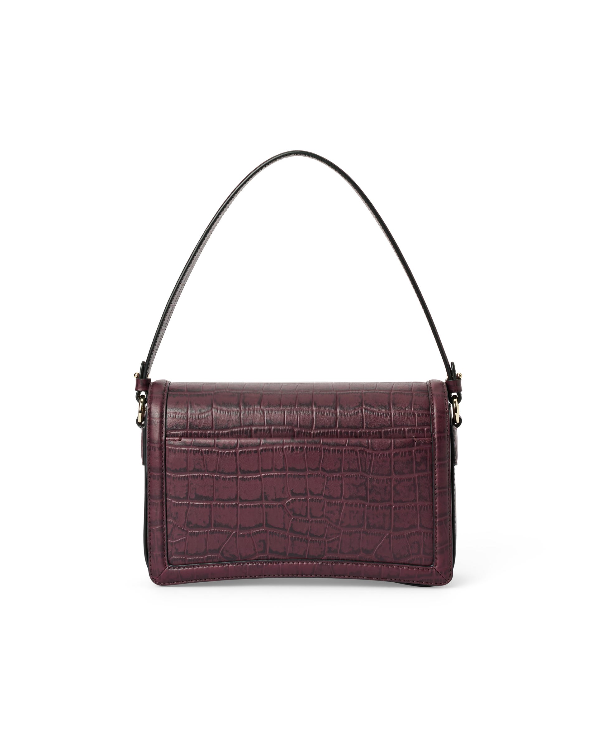 ECCO® PINCH BAG Damen Umhängetasche aus Leder - Lila - Main
