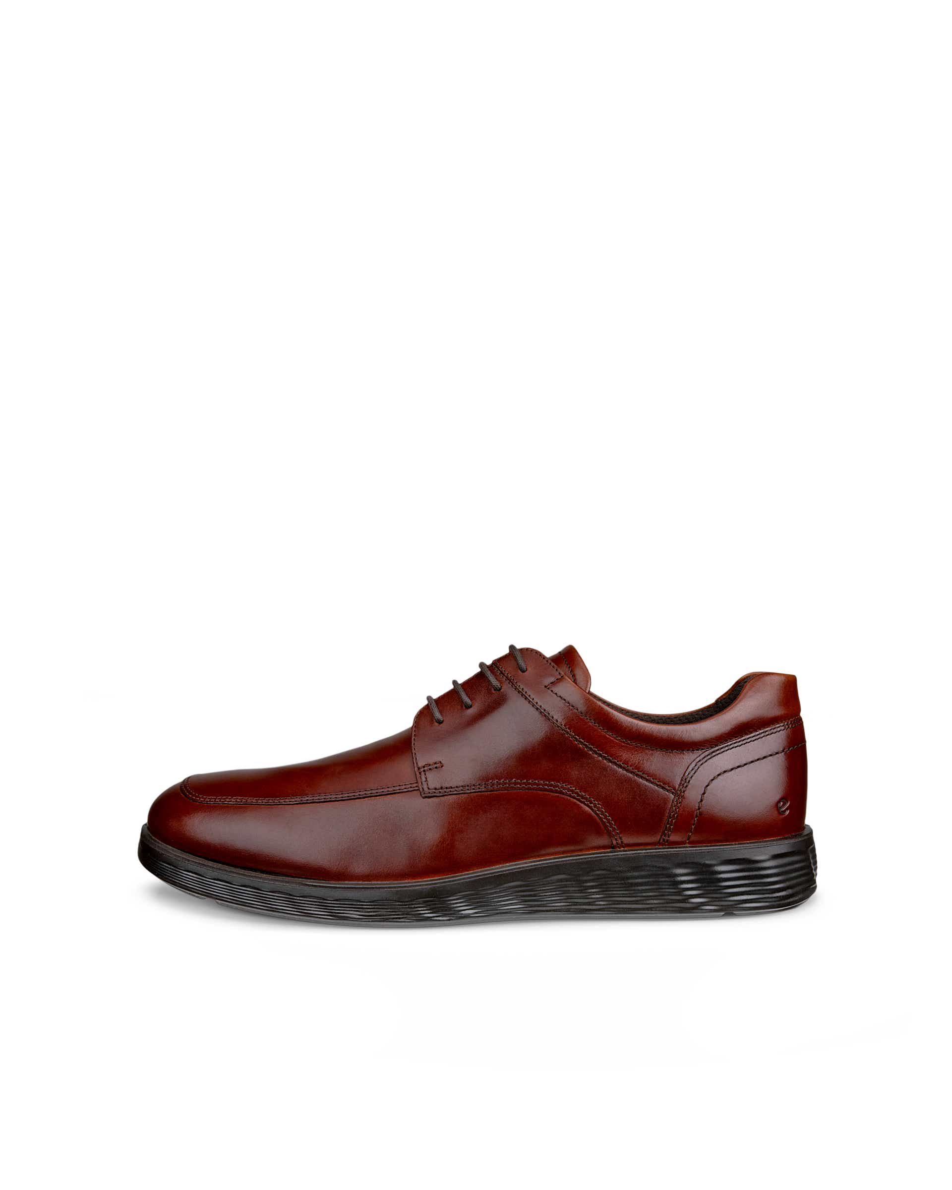 ecco brown dress shoes ECCO Men's ST.1 Hybrid Wingtip Cocoa Brown Dress Shoe