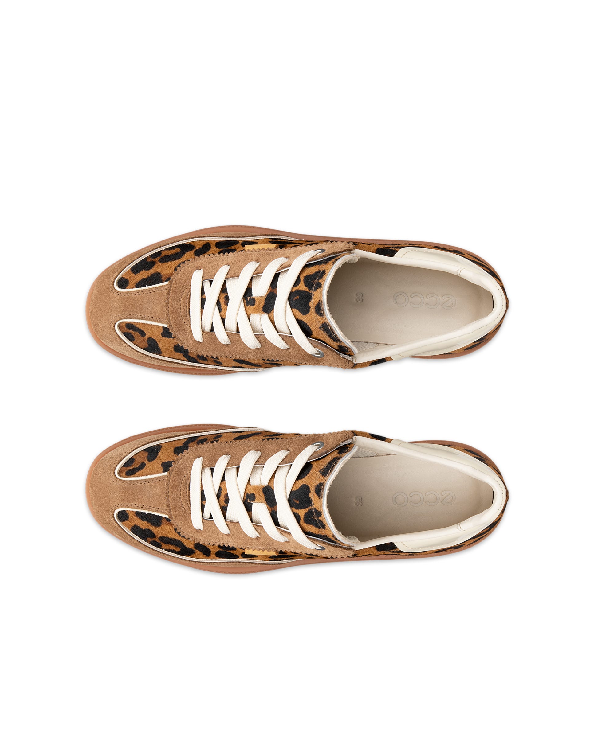 ECCO SOFT 11 WOMEN'S SNEAKER - Brown - Outside