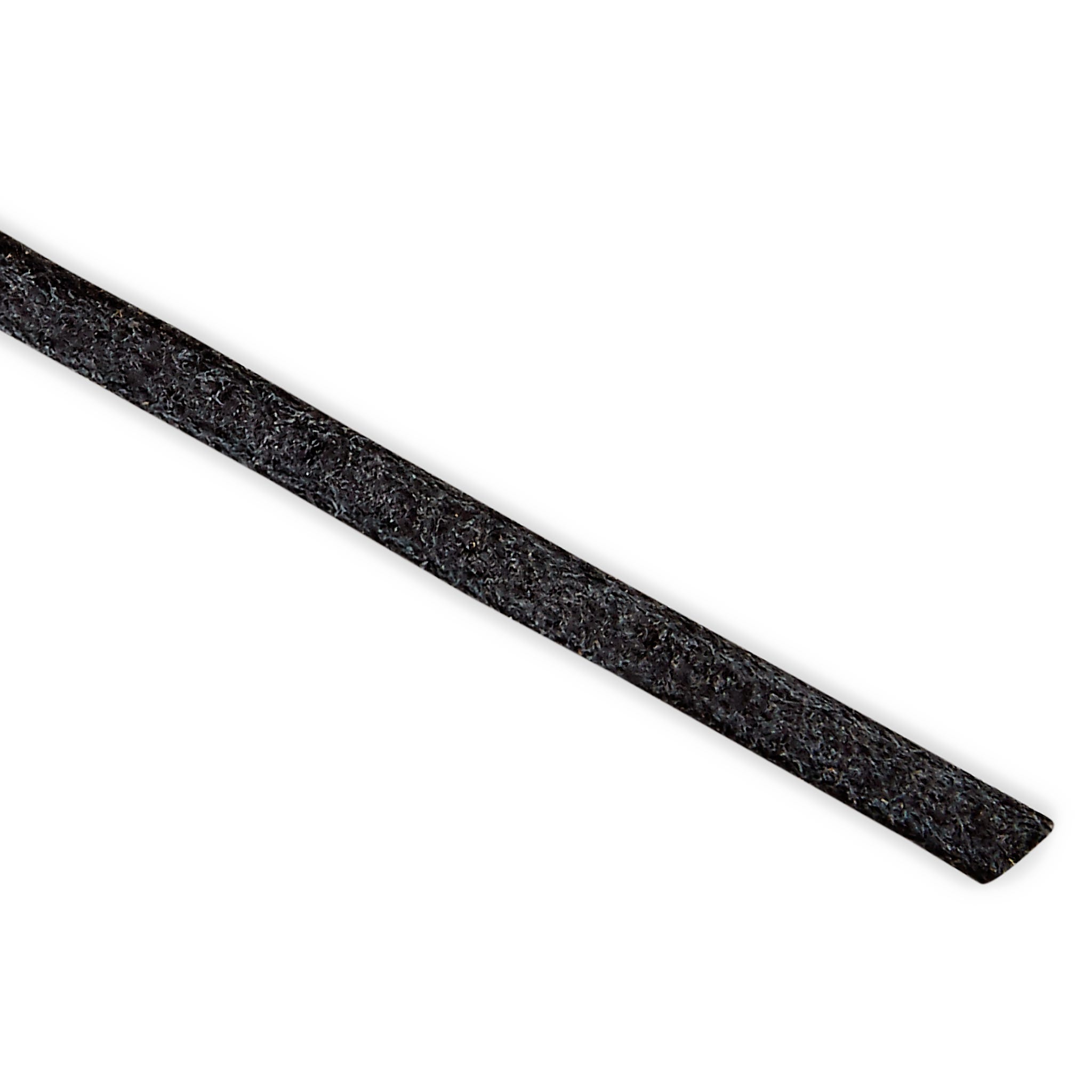 ECCO® Ronde leren veters - Zwart - Detail-2
