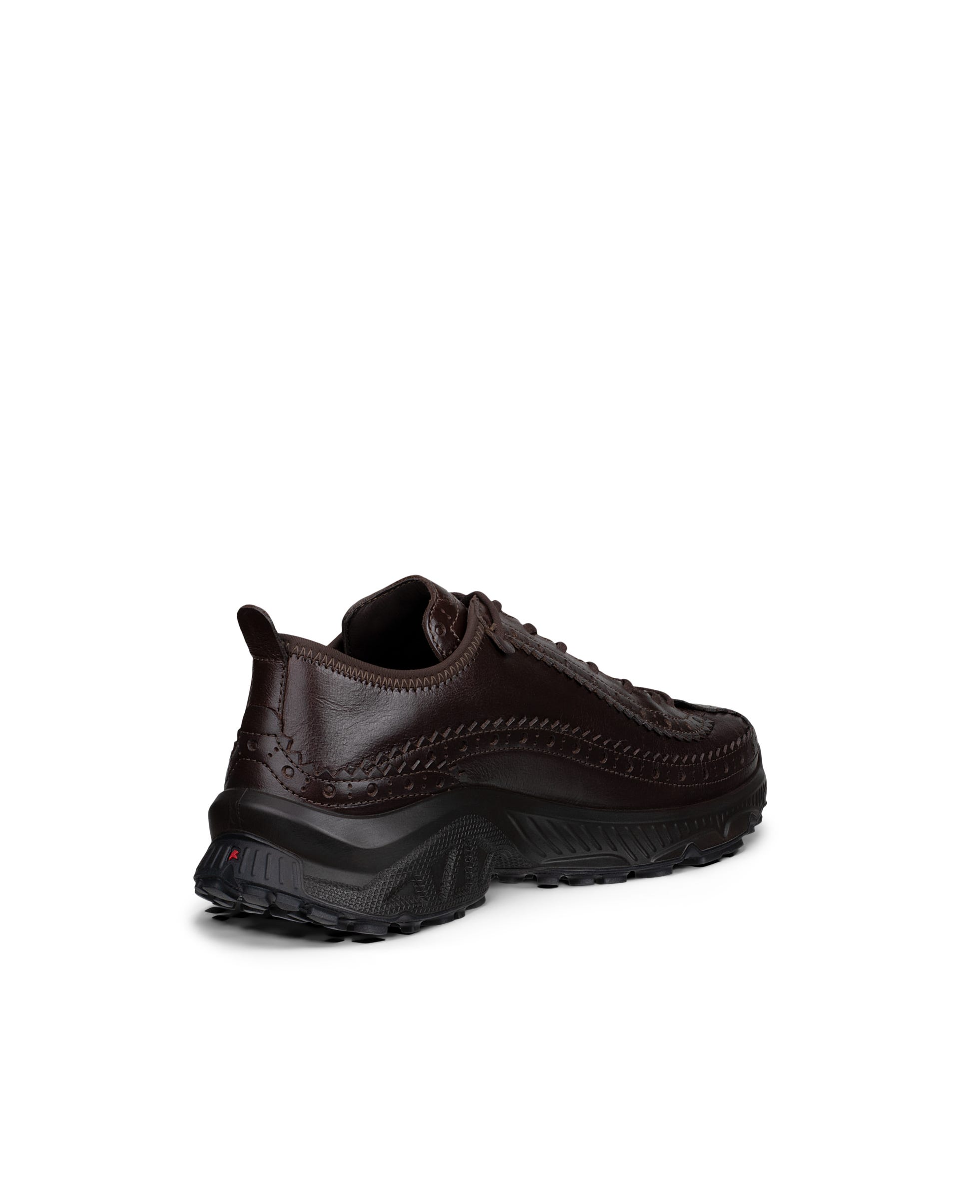 ECCO RECEPTOR XP WOMEN ウィメンズ レザーシューズ - ブラウン - Outside