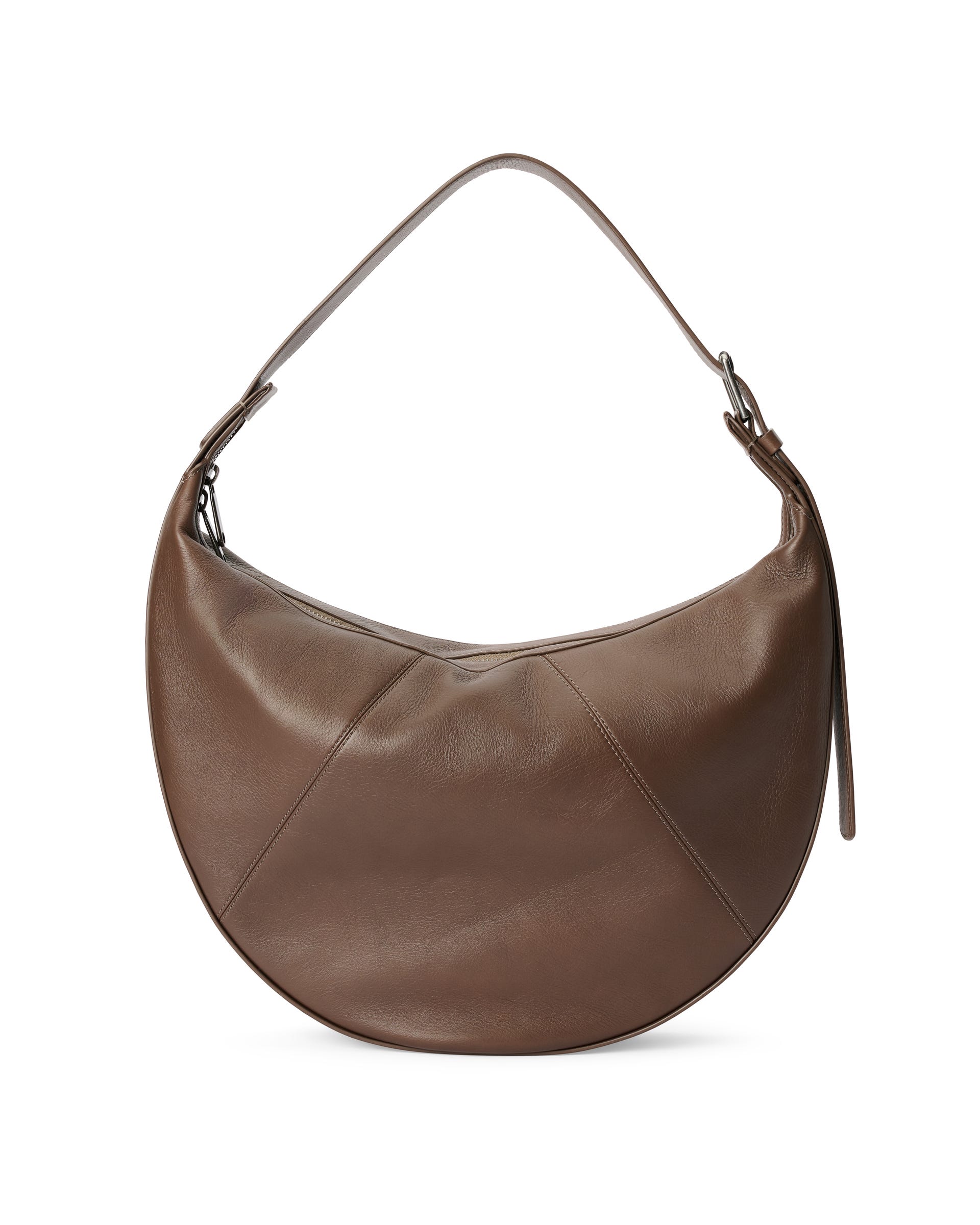 ECCO® FORTUNE BAG L dame bohemveske skinn - Brun - Main