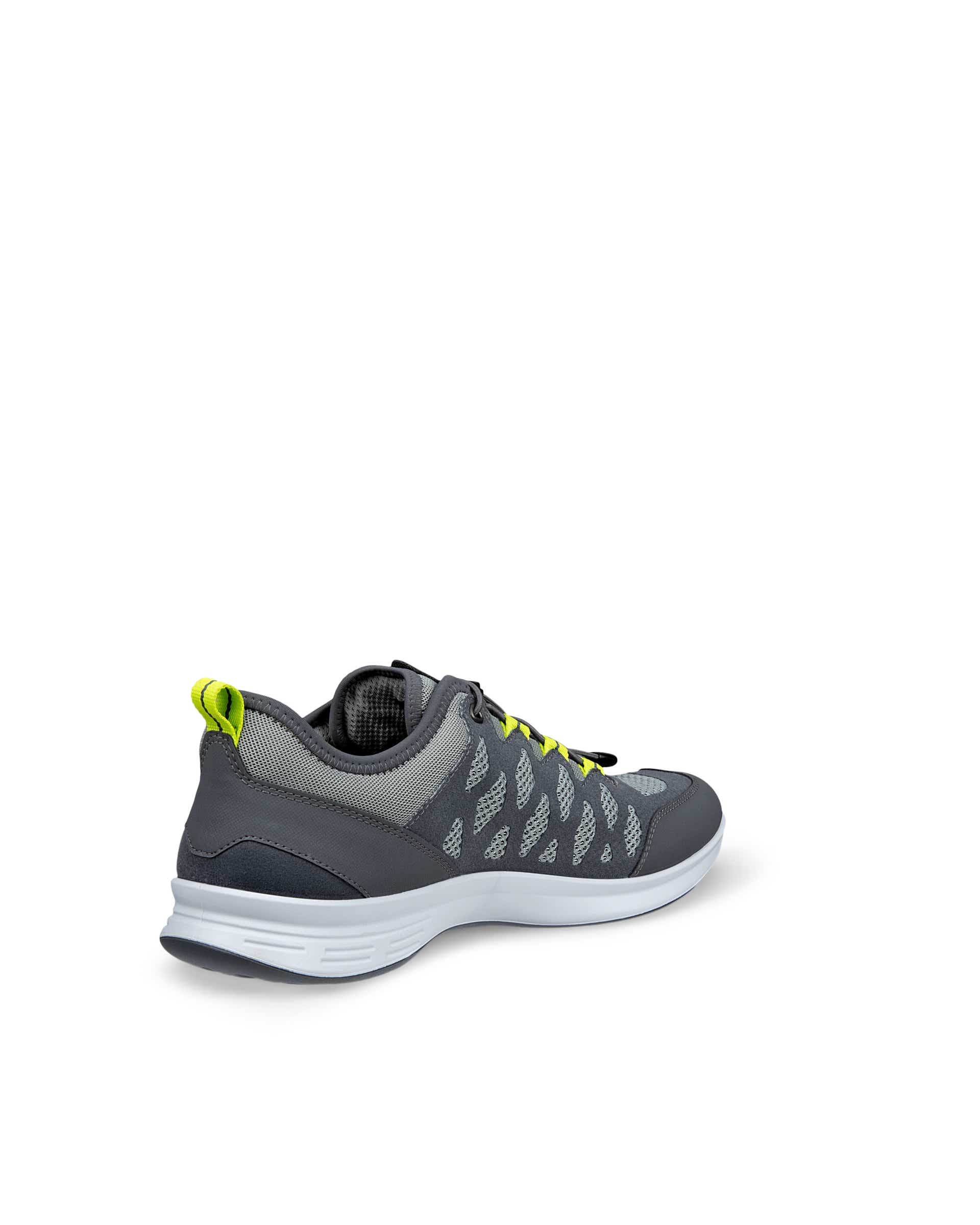 Pánské textilní šněrovací boty ECCO® EXCEED - Šedá - Back