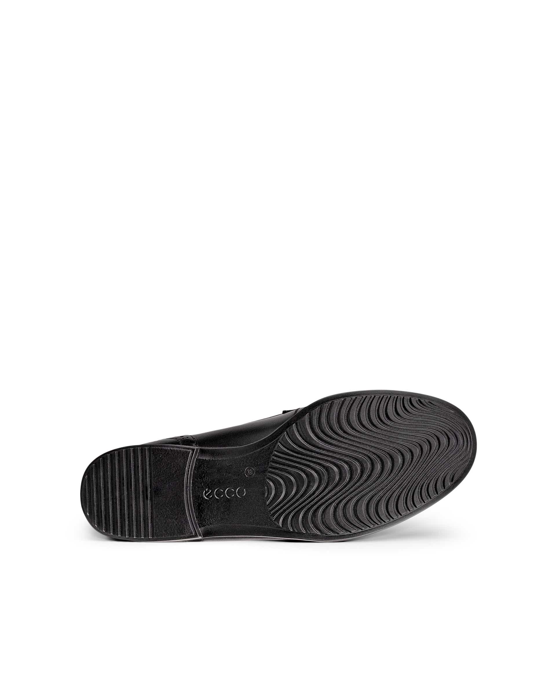 Women's ECCO® Dress Classic 15 Leather Loafer - Black - Sole