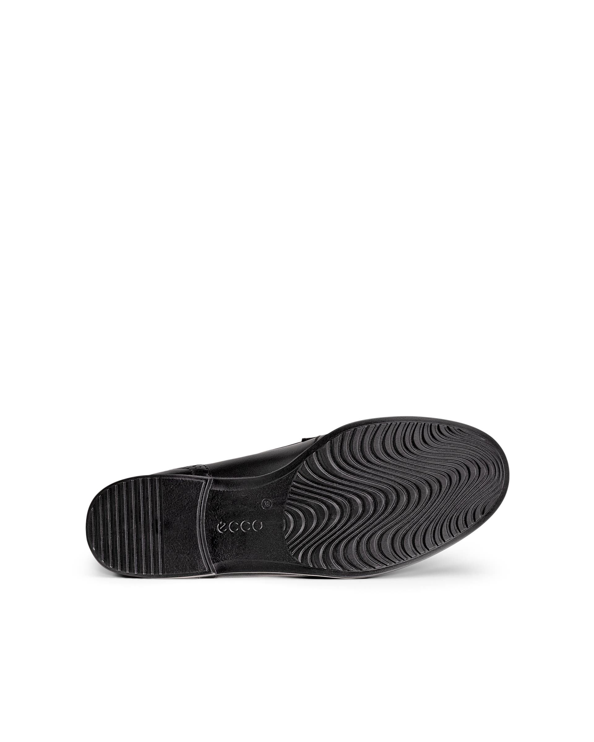 Women's ECCO® Dress Classic 15 Leather Loafer - Black - Sole