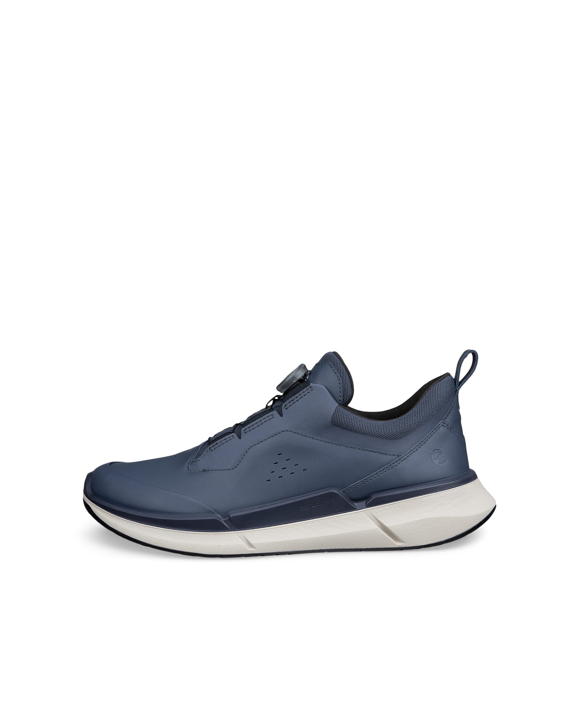 Męskie skórzane sneakersy ECCO® BIOM 2.2 - Niebieski - Outside