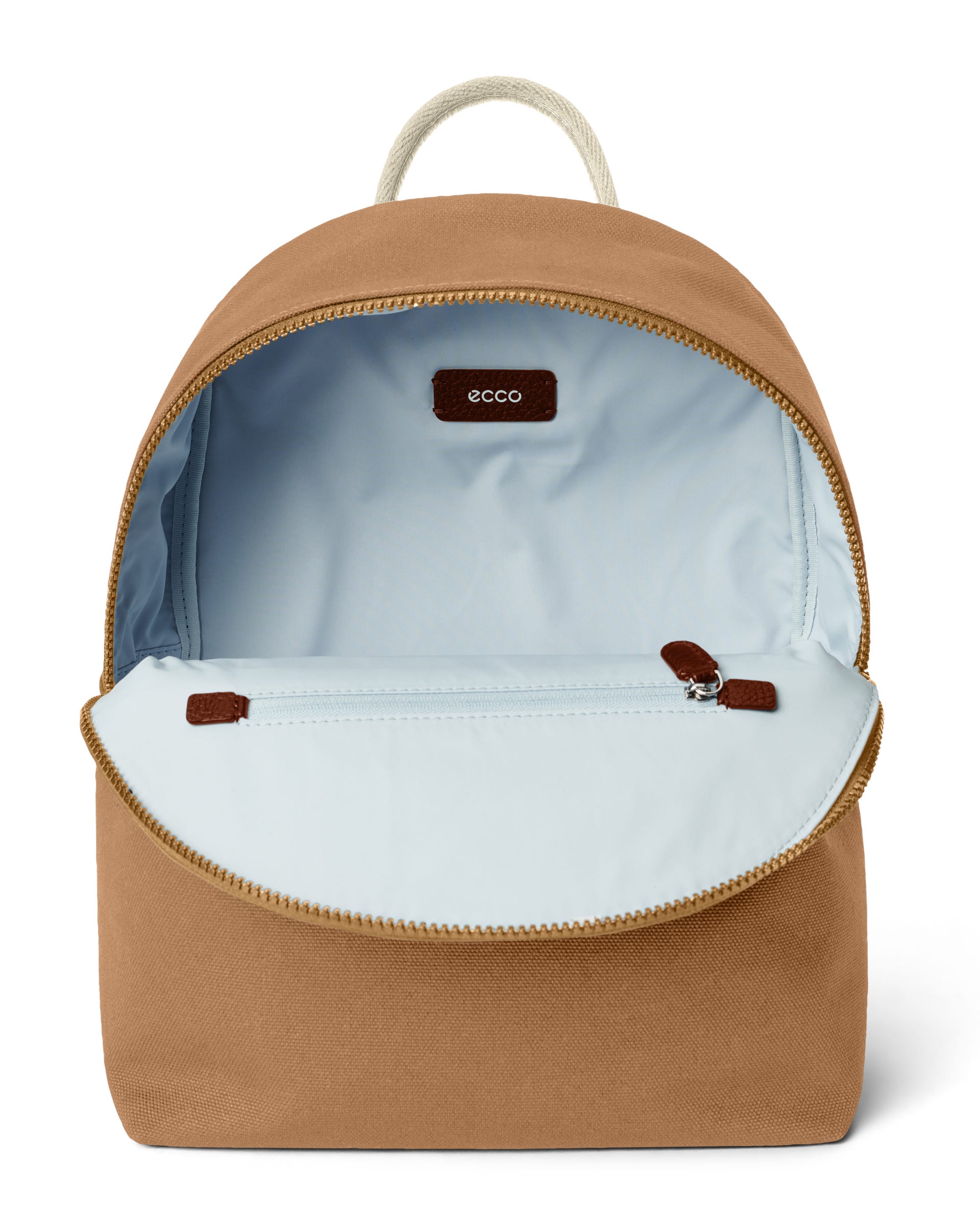 ECCO® rygtaske i læder - Brun - Main