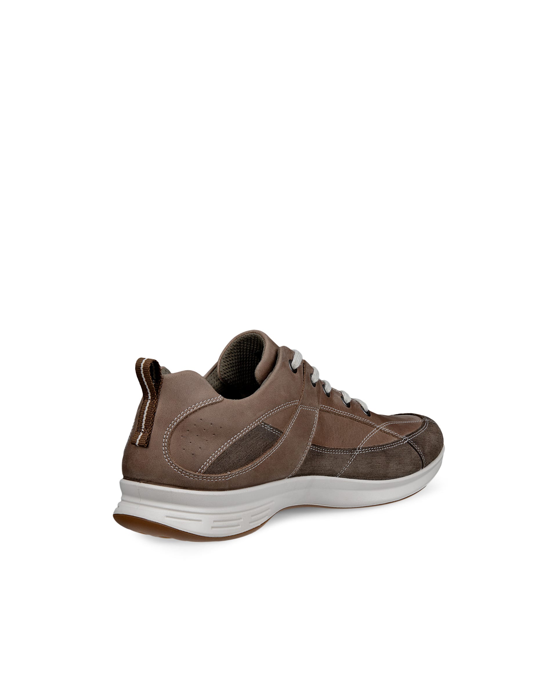 ECCO® EXCEED sko i nubuck med snørebånd til herrer - Brun - Back