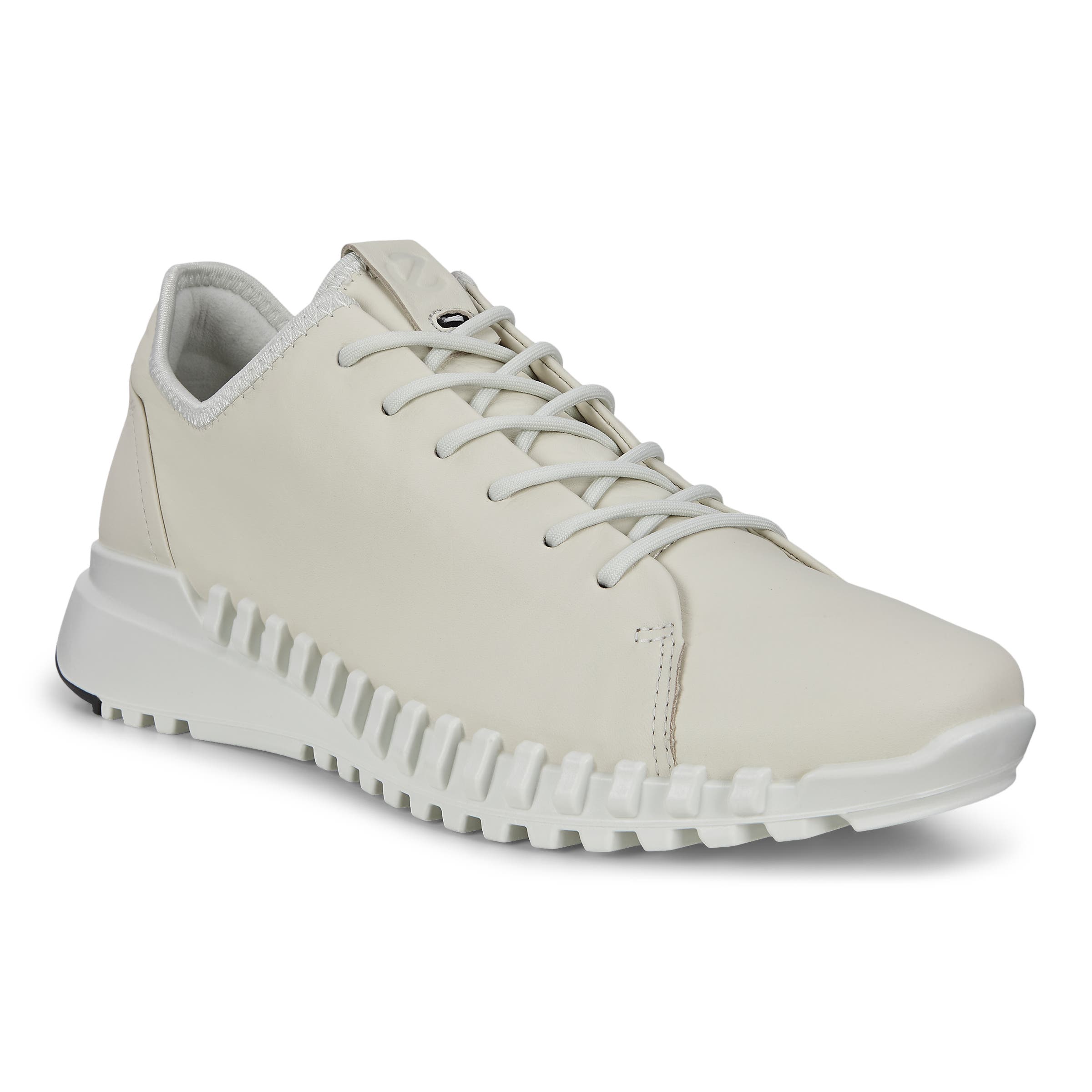 ECCO Zipflex Low メンズ レザースニーカー - ホワイト - Main