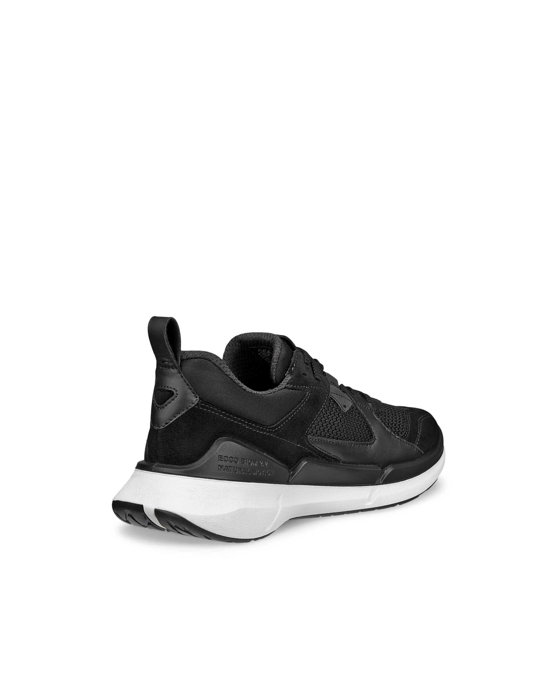 ECCO BIOM 2.2 Women ウィメンズ レザースニーカー - ブラック - Back