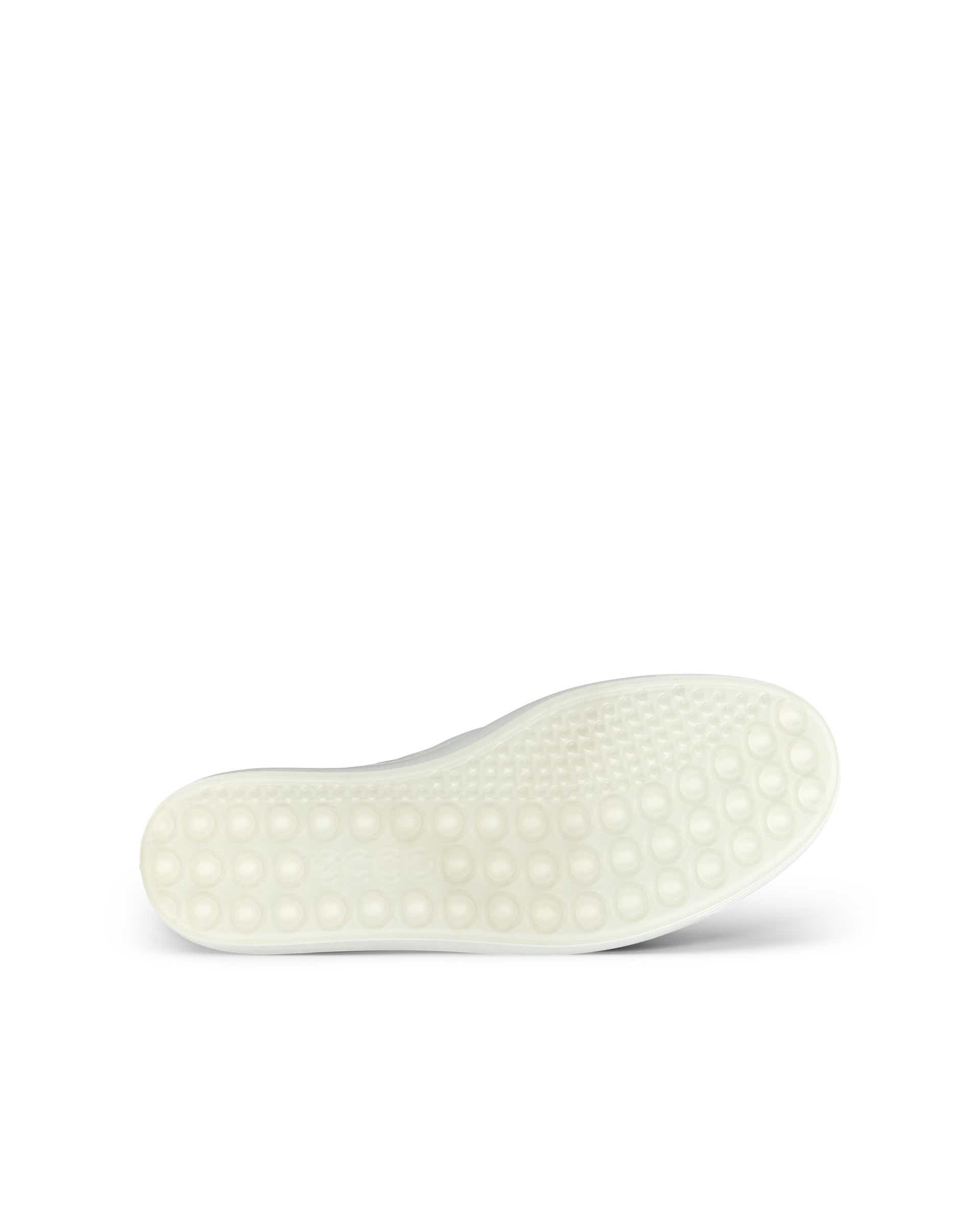 Women's ECCO® Soft 7 Leather Slip-On Sneaker - White - Sole