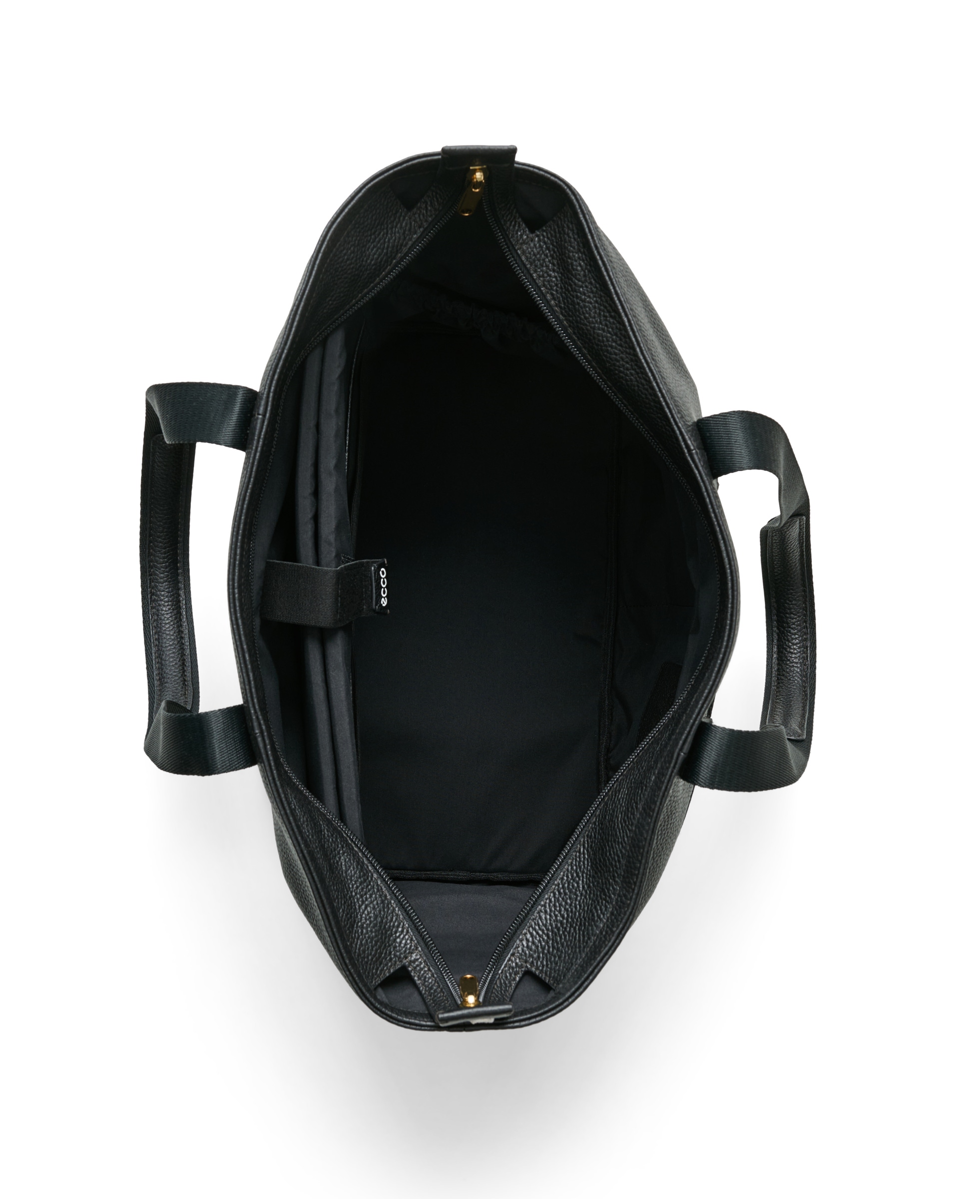 ECCO® sac cabas cuir - Noir - Birdeye