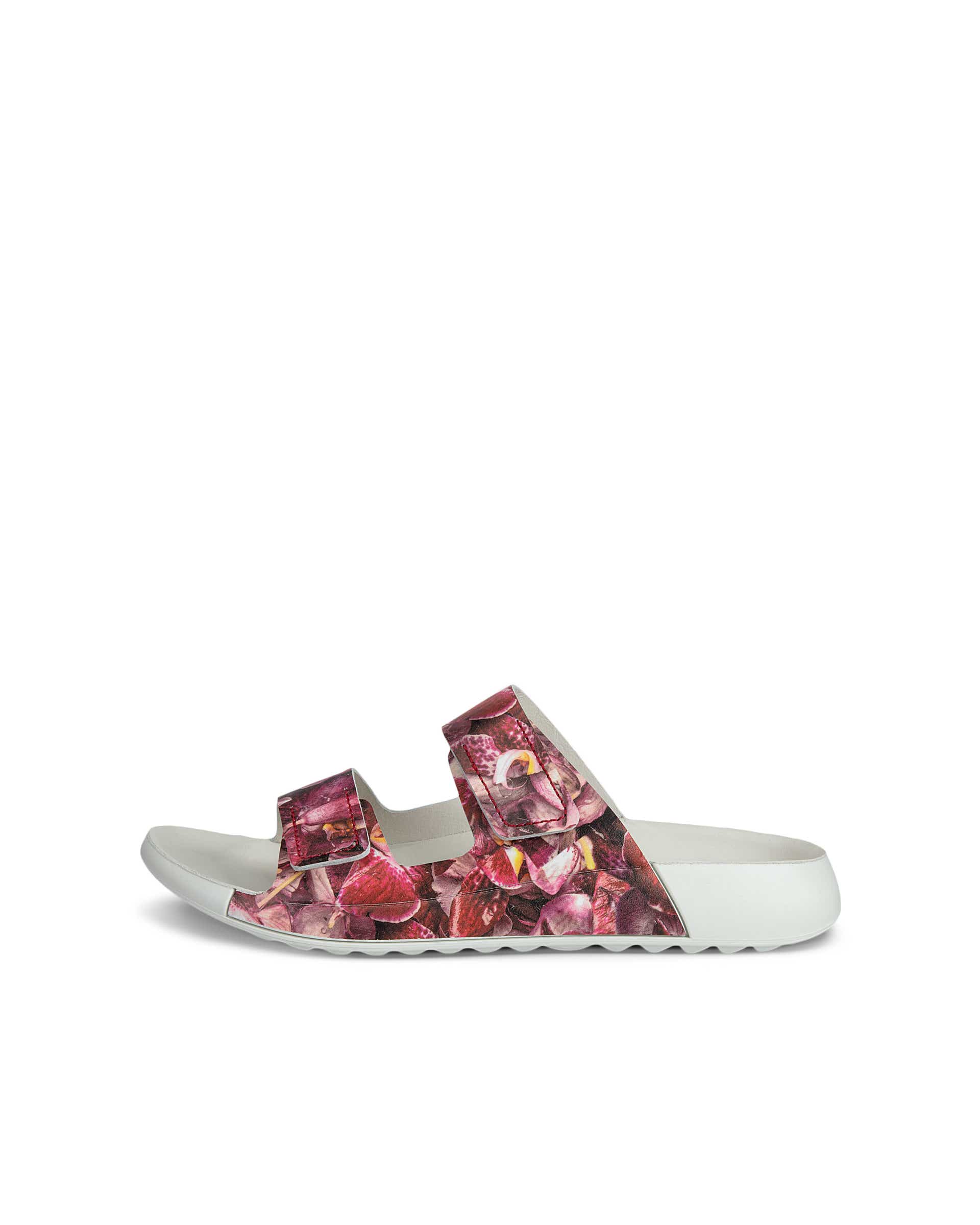 ECCO Cozmo Sandal ウィメンズ レザー2ストラップサンダル - マルチカラー - Outside