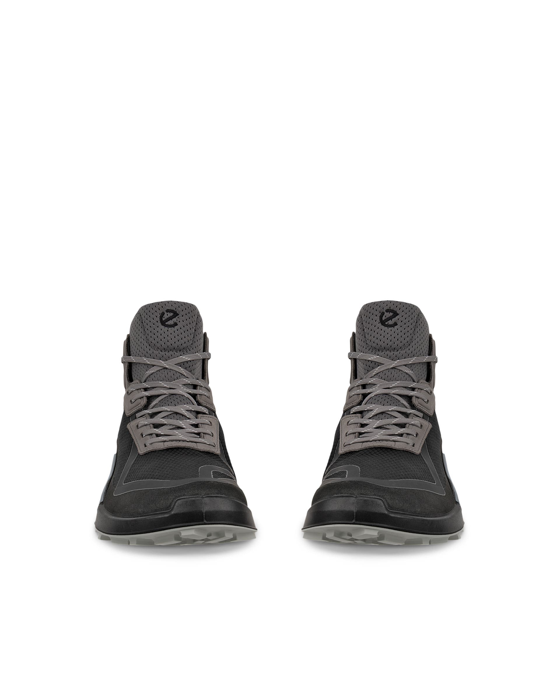 Męskie tekstylne buty trekingowe Gore-tex ECCO® Biom 2.1 X Mountain - Czarny - Front pair