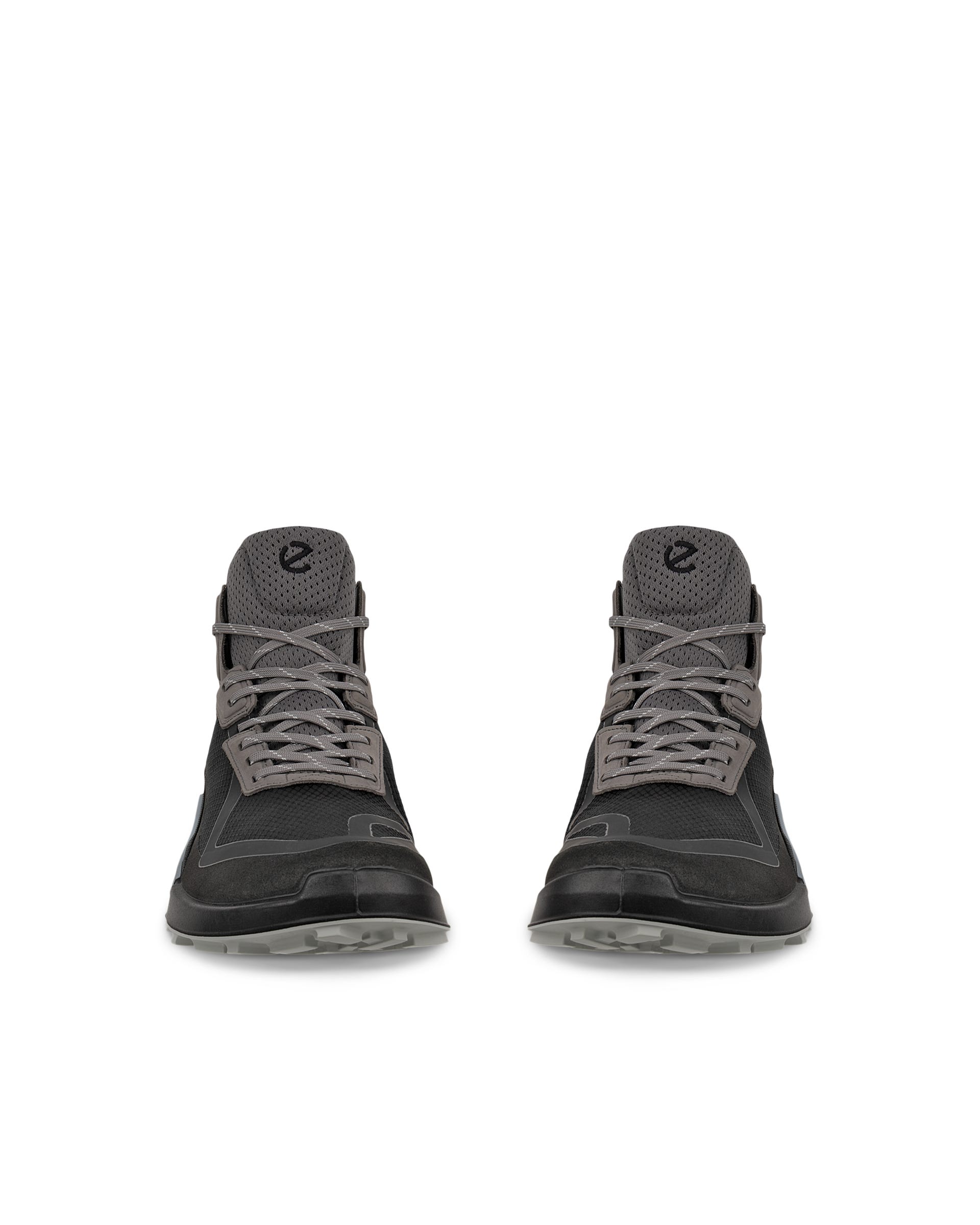 Męskie tekstylne buty trekingowe Gore-tex ECCO® Biom 2.1 X Mountain - Czarny - Front pair