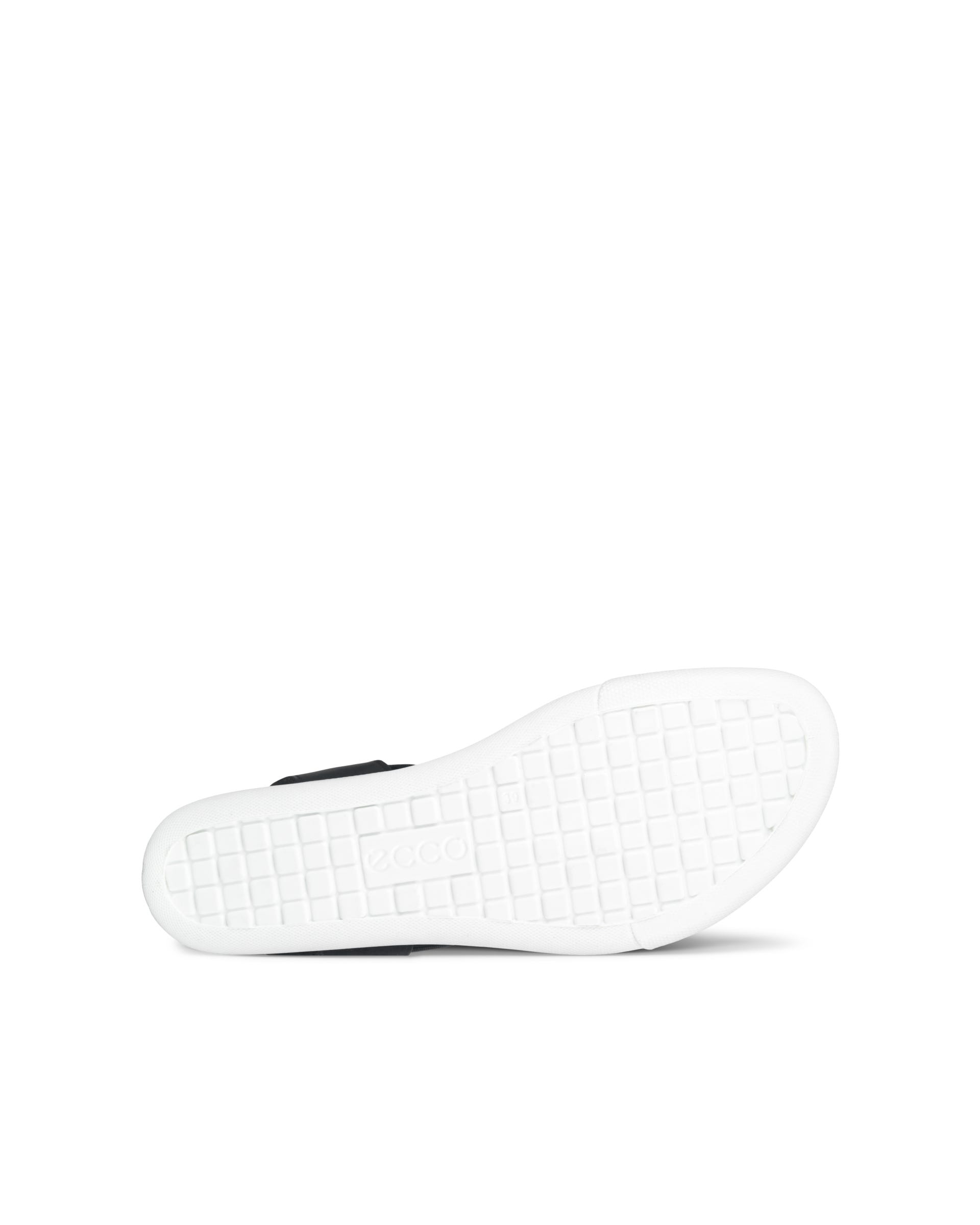 Women's ECCO® Damara Leather Sandal - Black - Sole