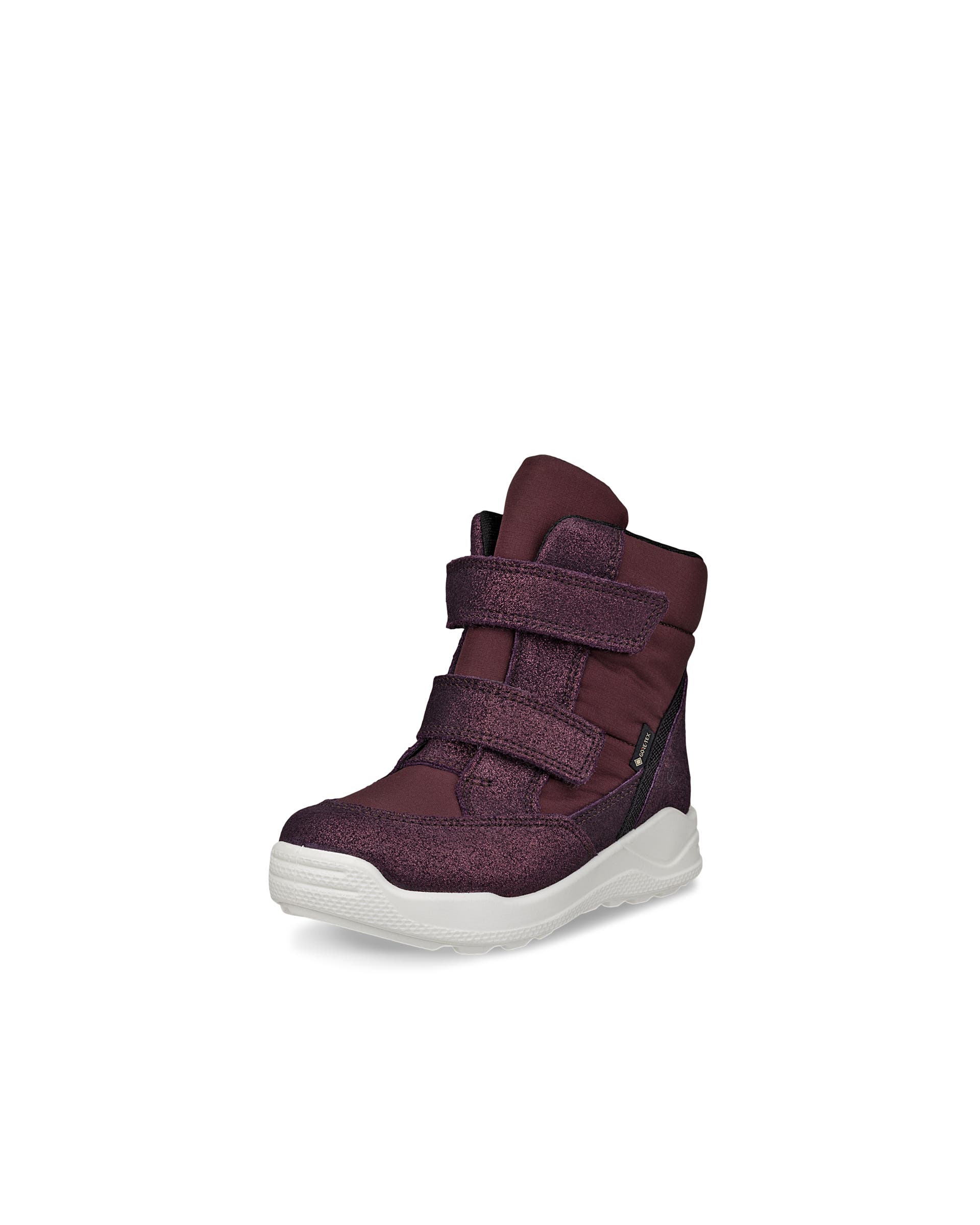 Kids' ECCO® Urban Mini Suede Gore-Tex Mid-Cut Boot - Purple - Main