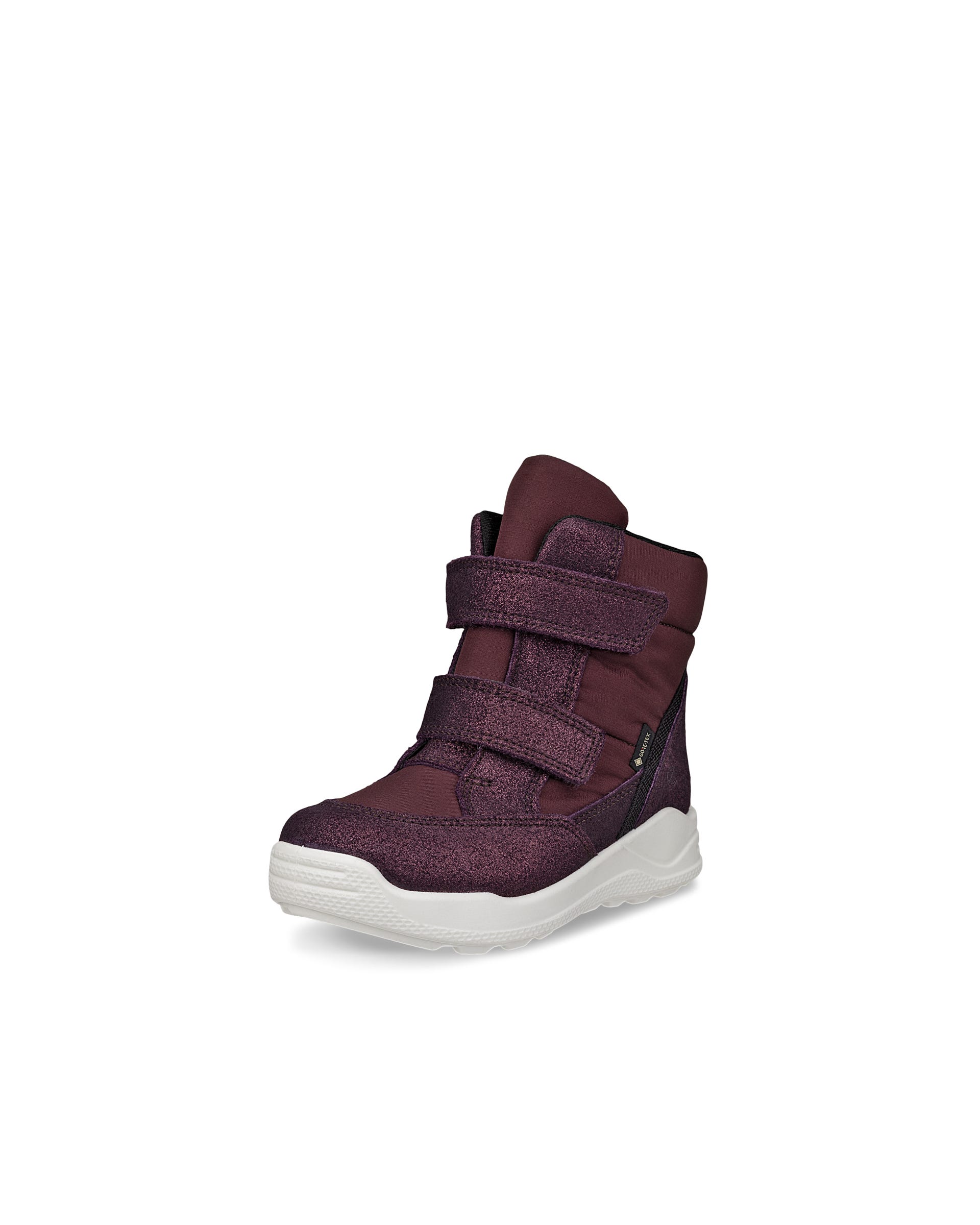Kids' ECCO® Urban Mini Suede Gore-Tex Mid-Cut Boot - Purple - Main