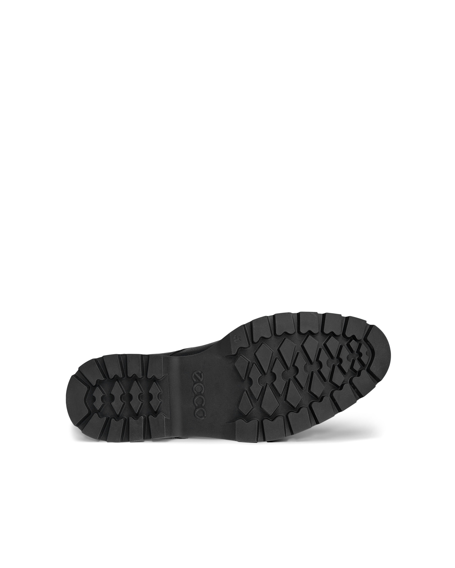 ECCO Citytray Avant メンズ レザーダービーシューズ - ブラック - Sole