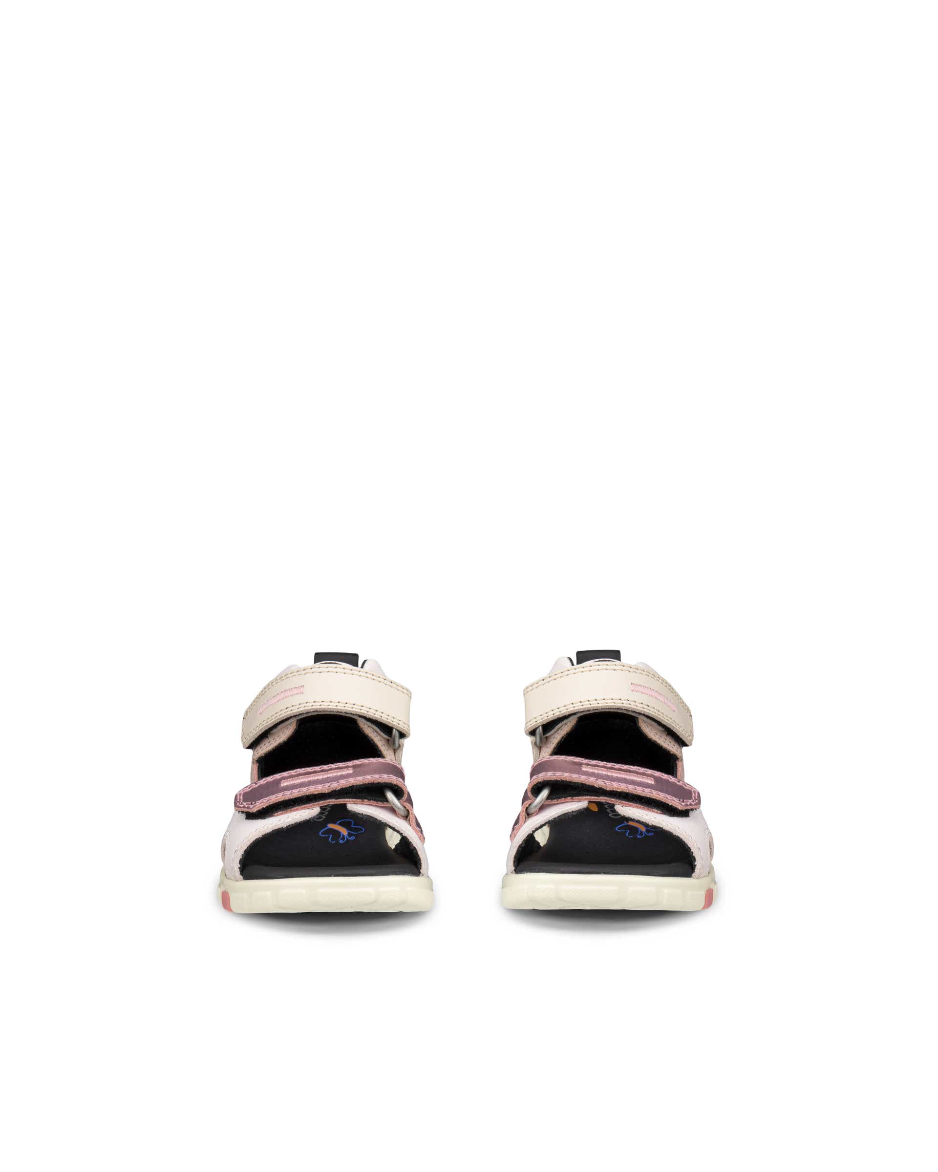 ECCO® Mini Stride nahast sandaal lastele - Roosa - Front pair