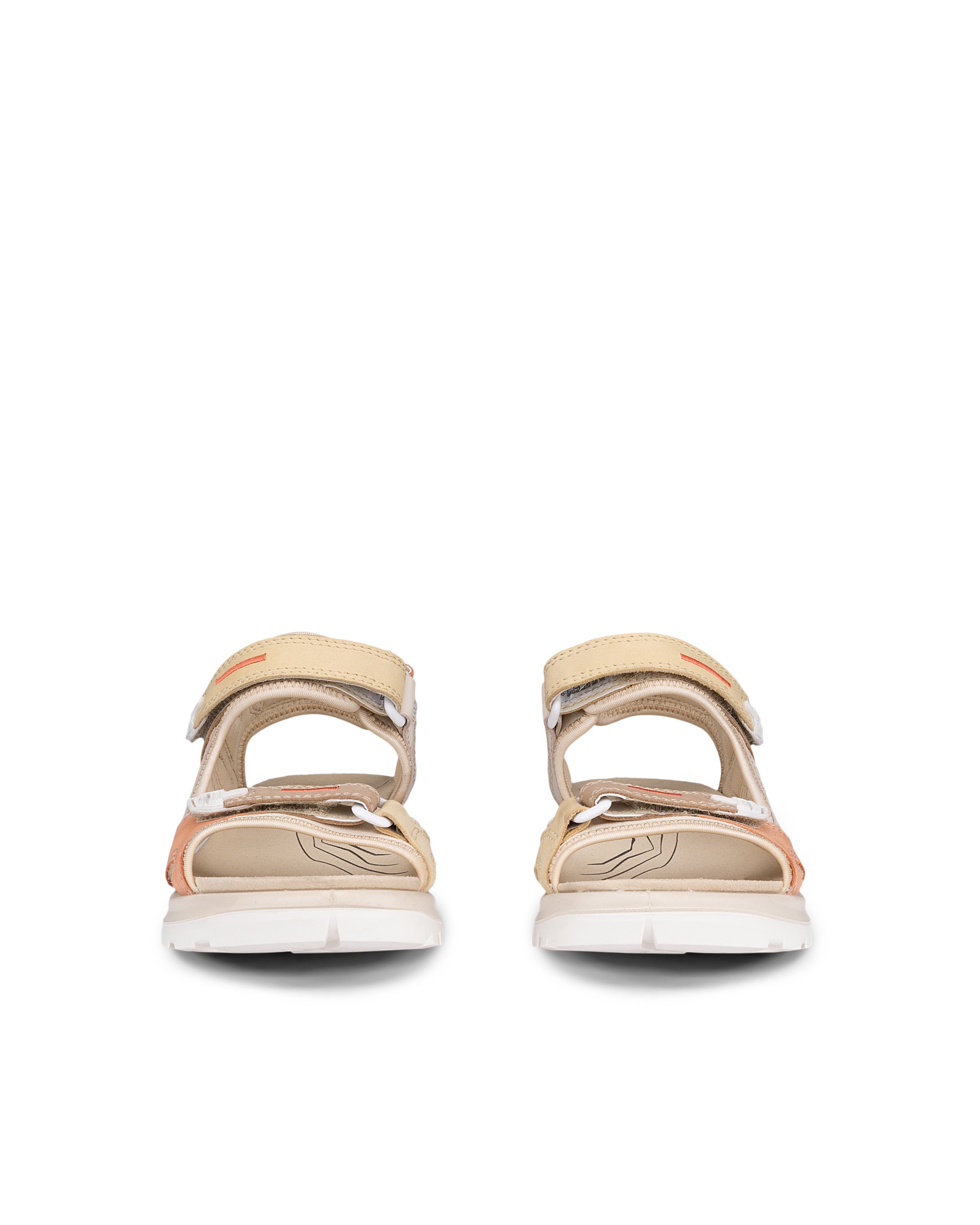 Dámské nubukové outdoorové sandály ECCO® Offroad - Vícebarevná - Front pair