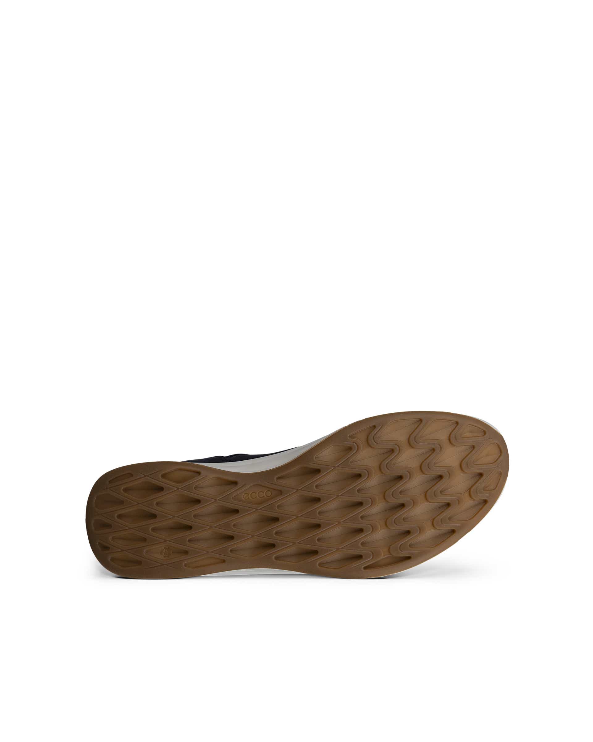 ECCO® EXCEED chaussures de marche en nubuck pour homme - Bleu - Sole