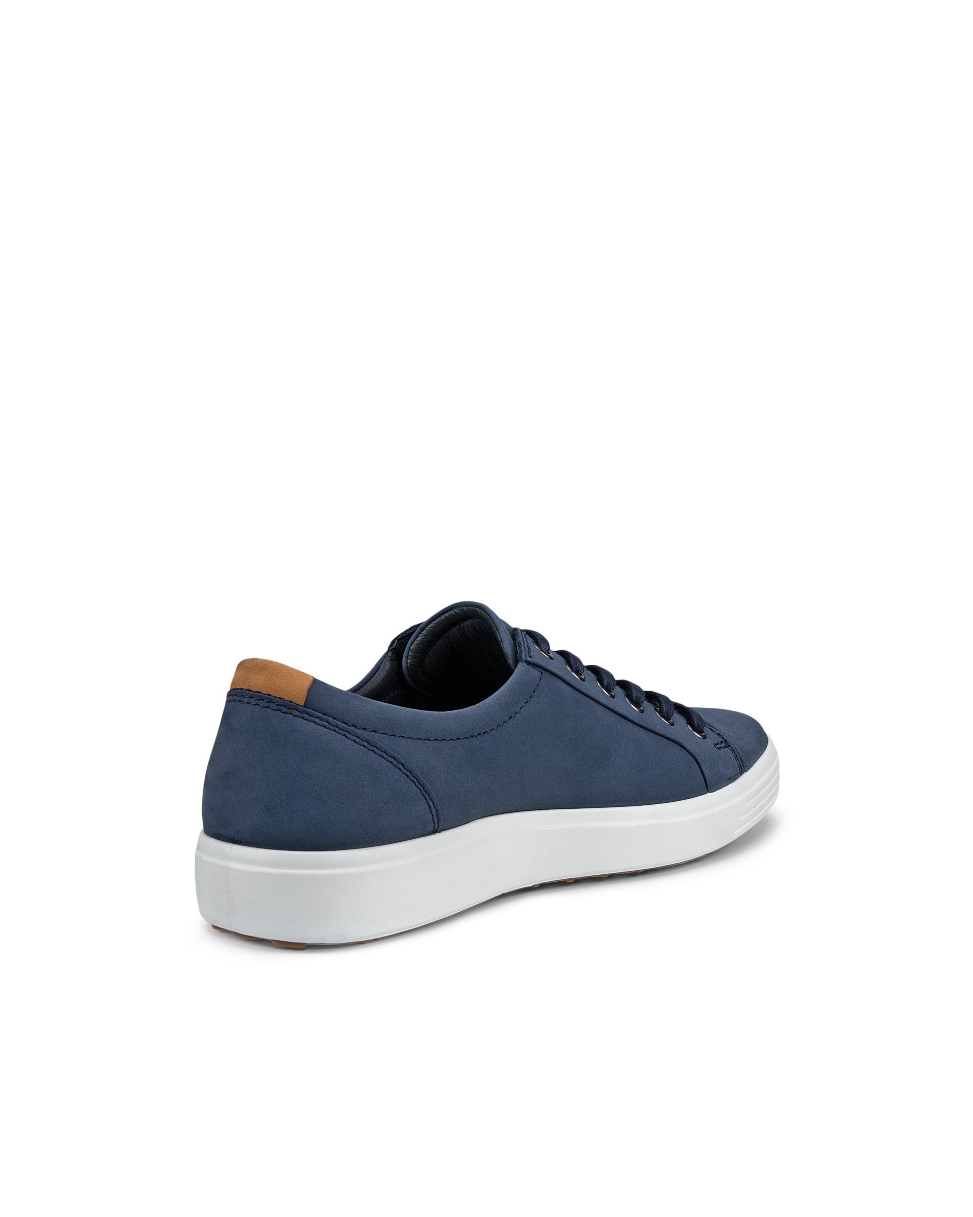 Pánske nubukové tenisky ECCO® Soft 7 - Modrá - Back