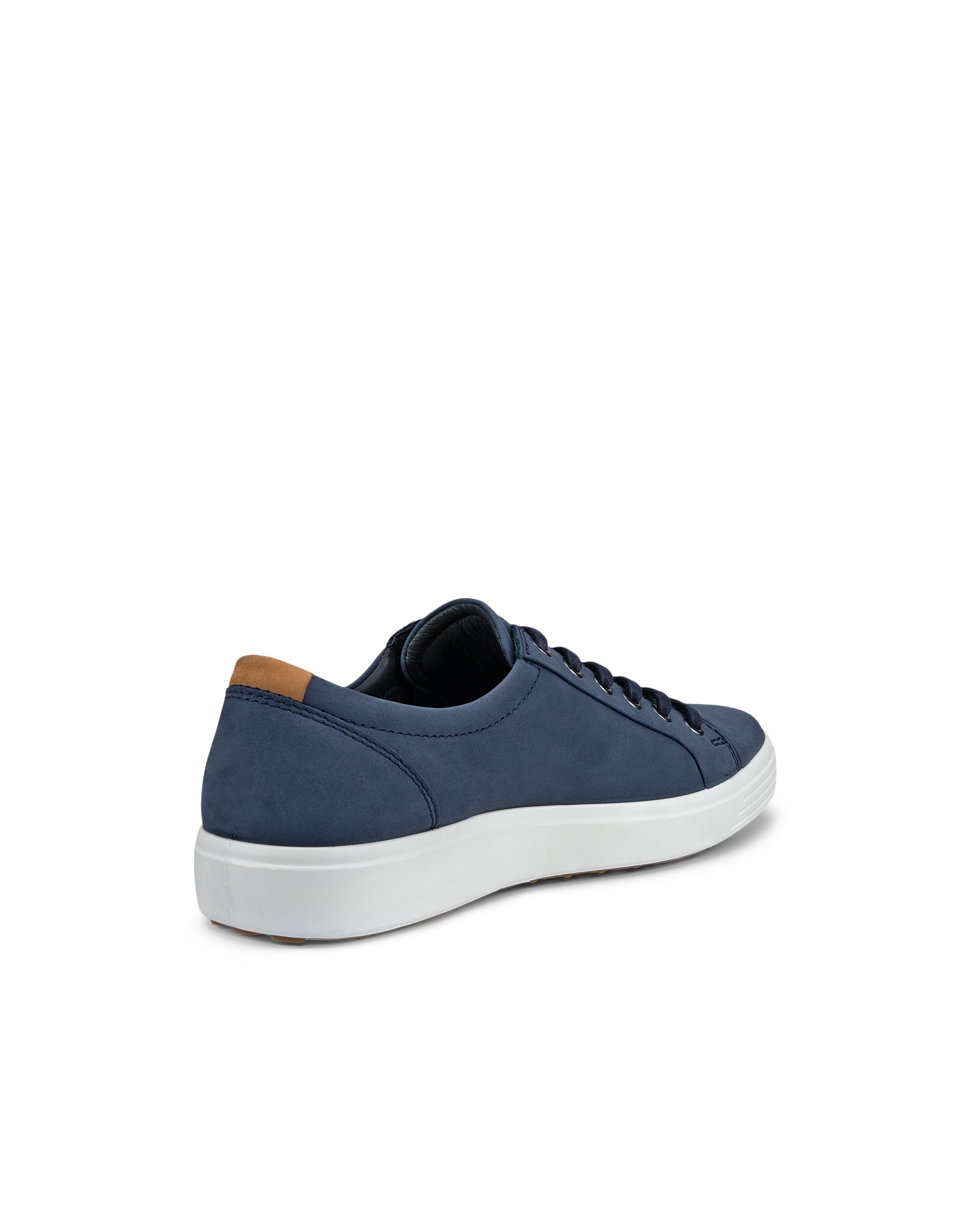Pánské nubukové tenisky ECCO® Soft 7 - Modrá - Back