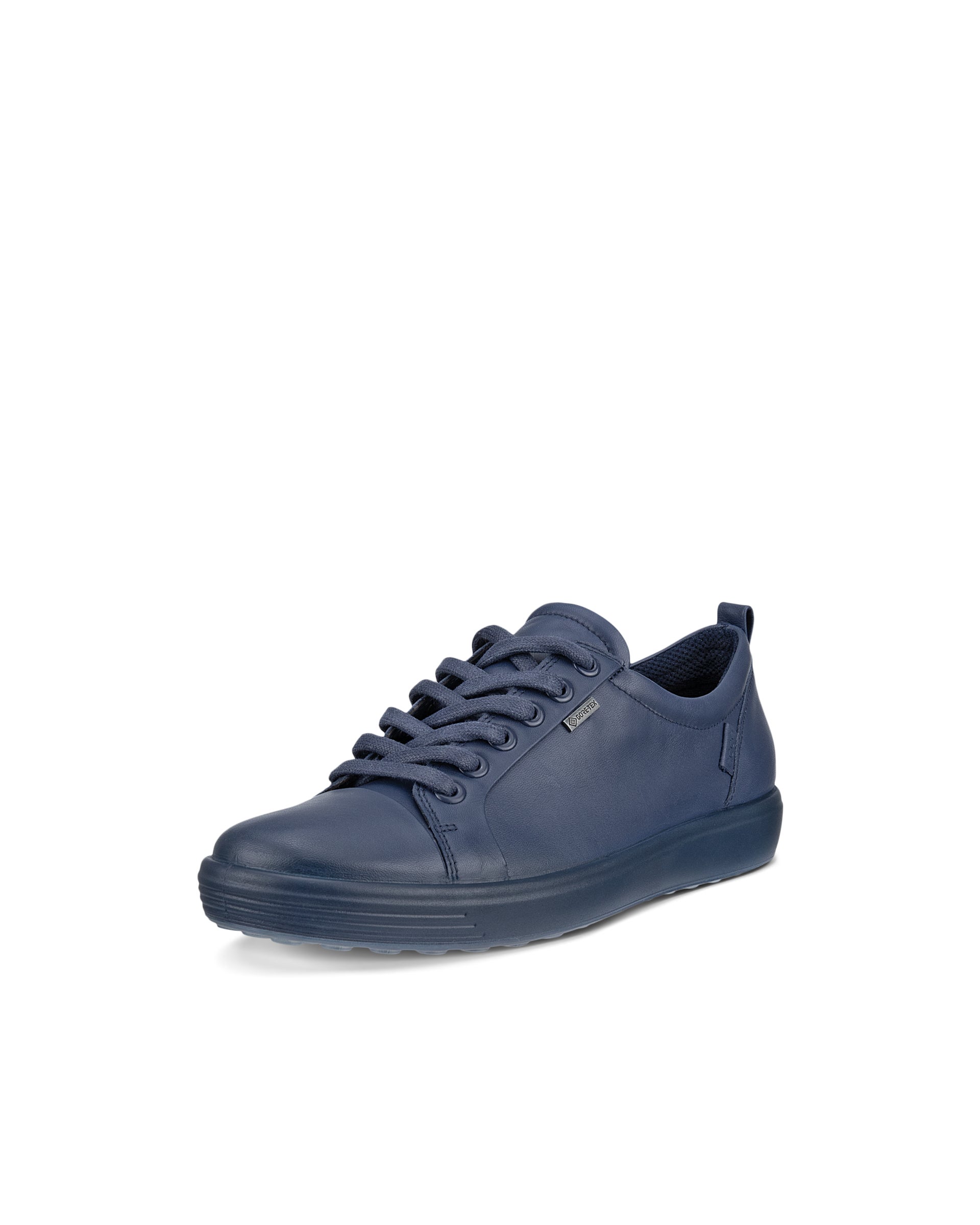 ECCO Soft 7 ウィメンズ レザーGore-Texスニーカー - ブルー - Main