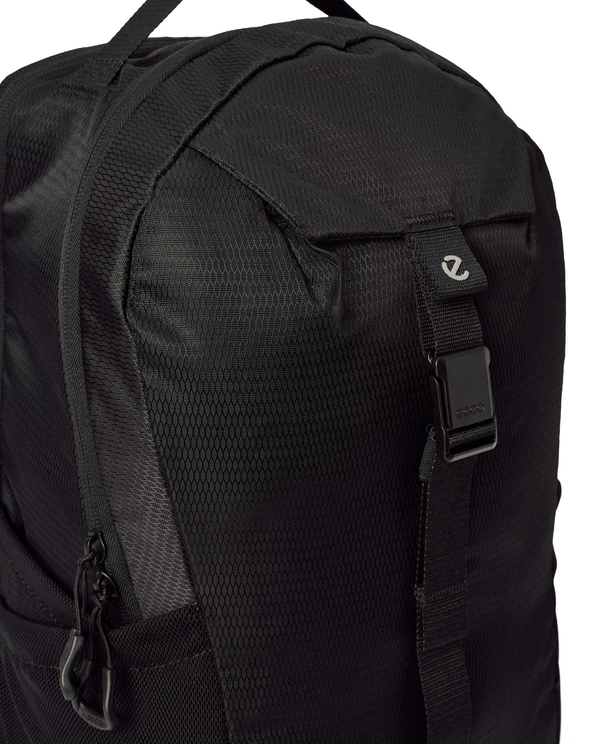 Textilní batoh ECCO® CITY PACK BACKPACK - Černá - Detail-2