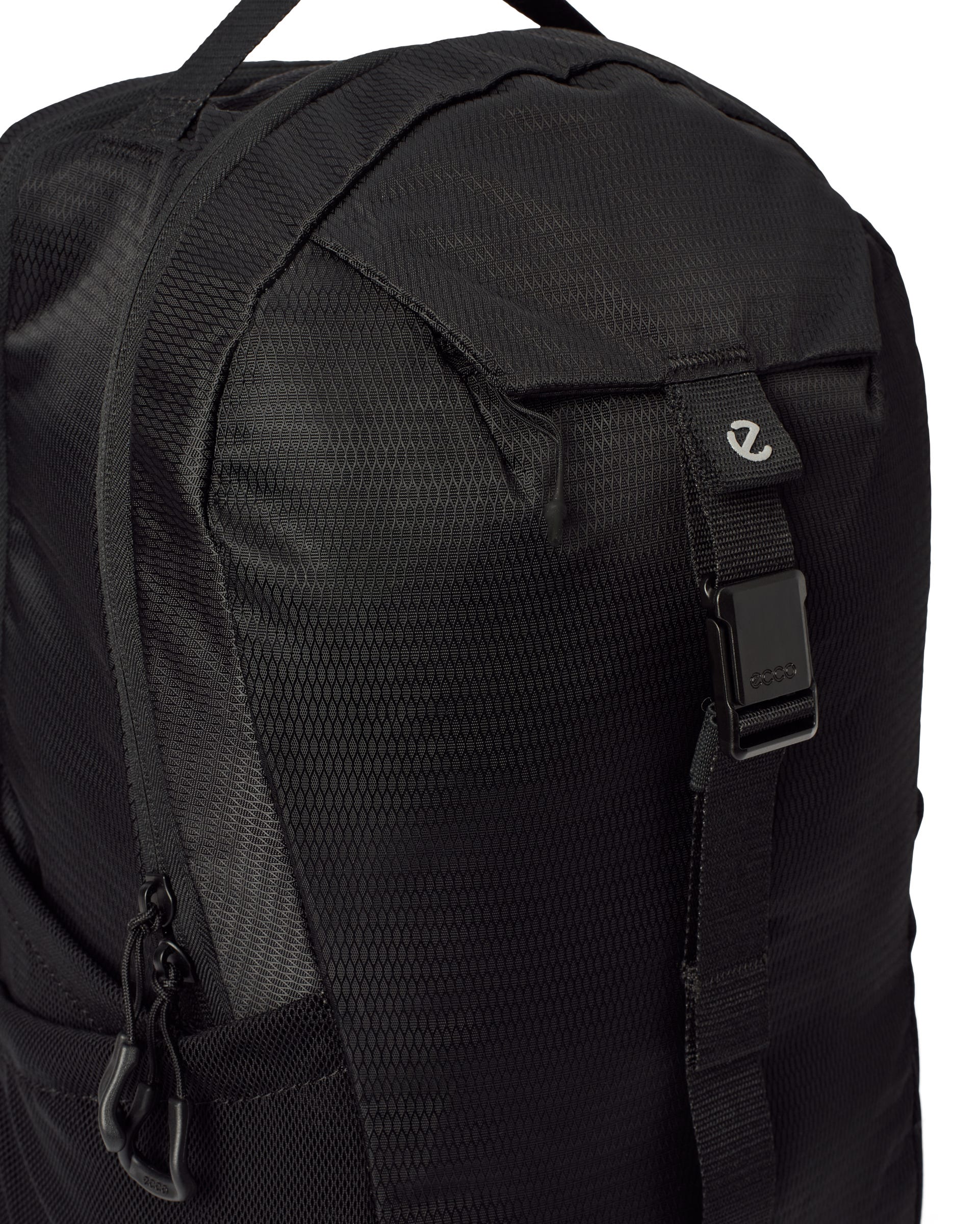 Textilní batoh ECCO® CITY PACK BACKPACK - Černá - Detail-2