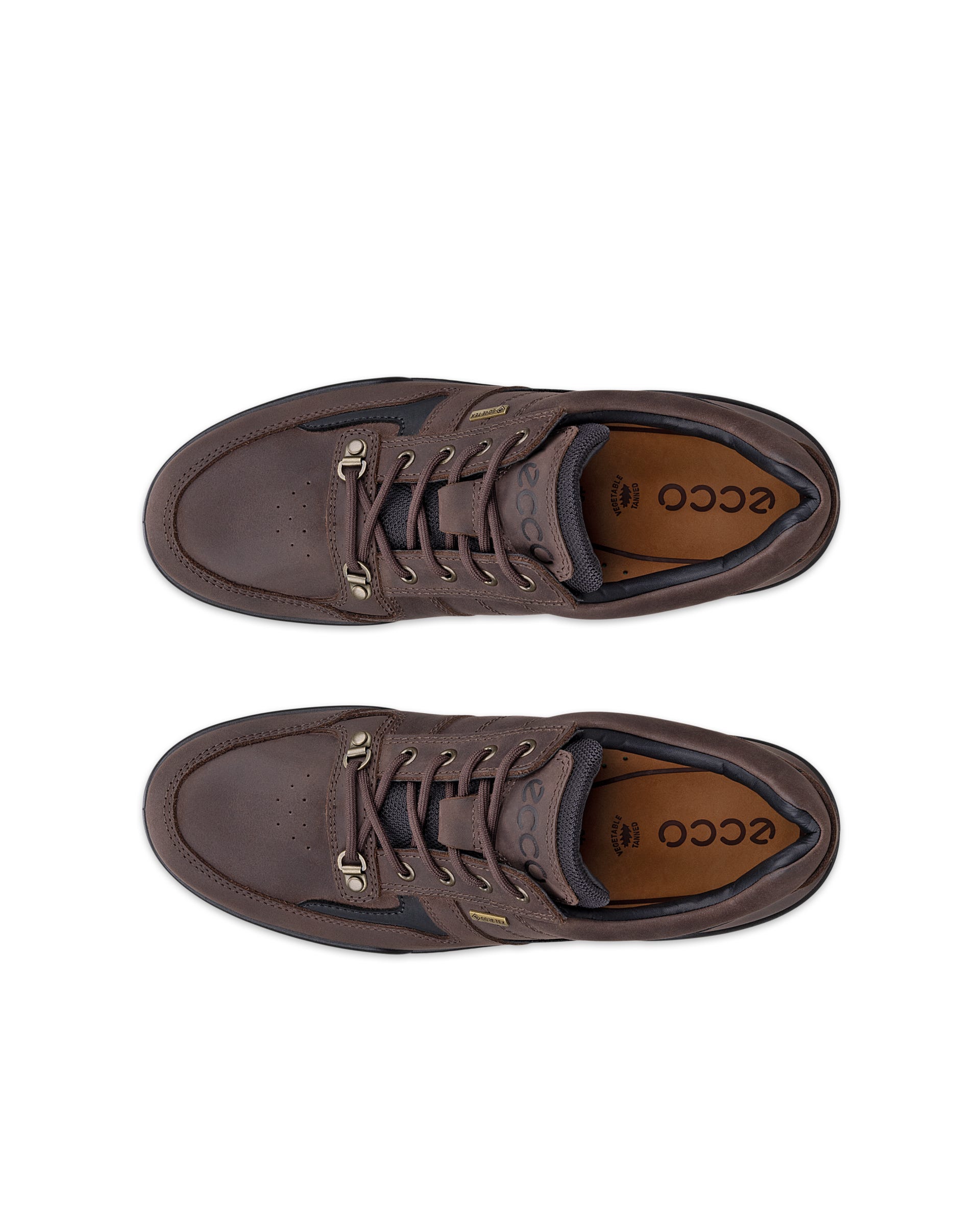ECCO® TRACK 25 chaussures de plein air en nubuck Gore-Tex pour homme - Brun - Outside