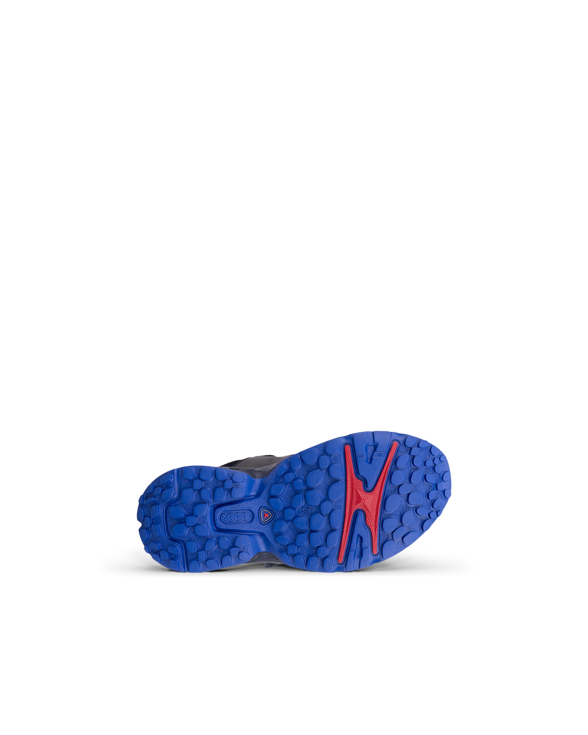 Sapatos couro impermeáveis criança ECCO® RECEPTOR XP K - Azul - Outside
