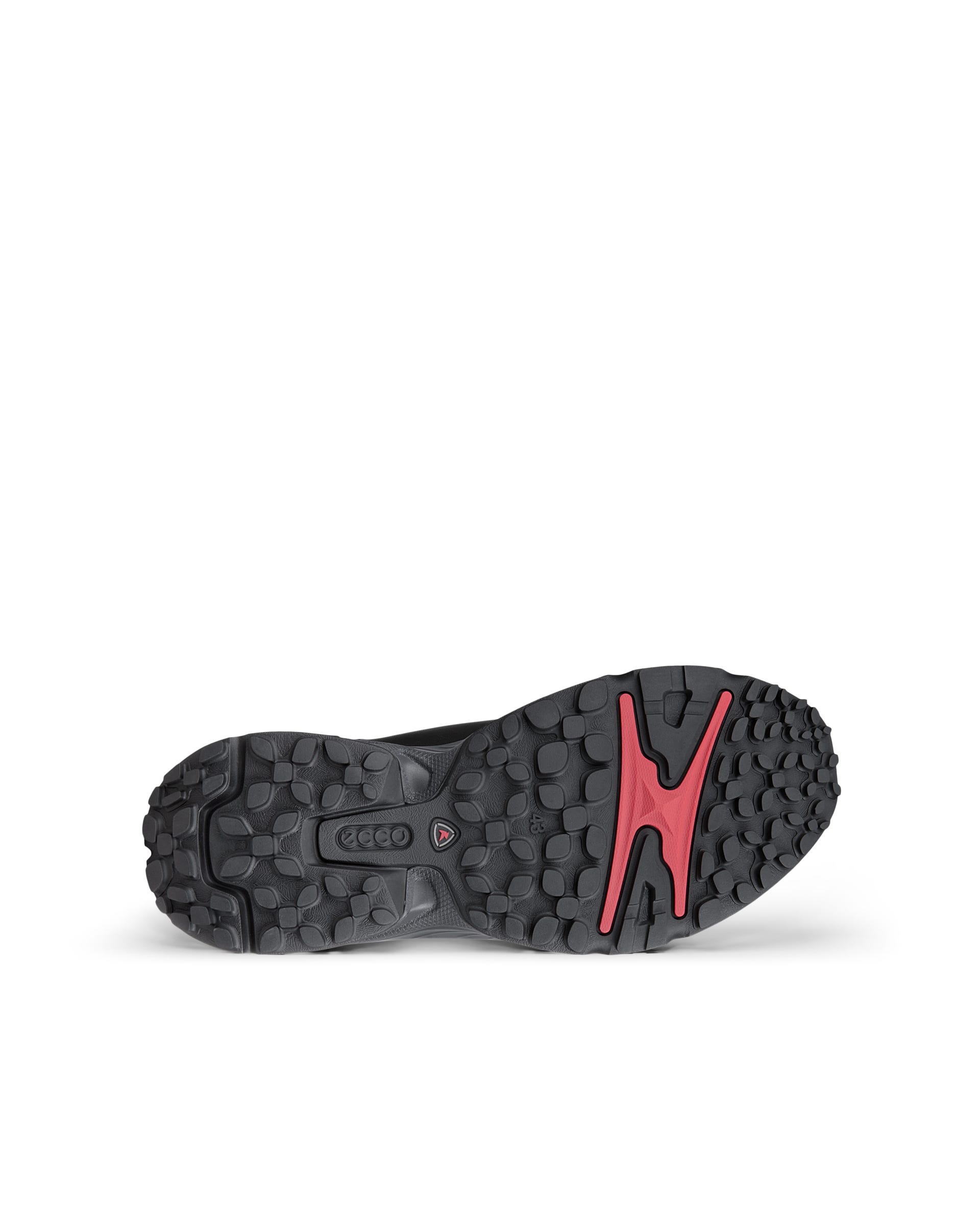 ECCO® RECEPTOR XP outdoor sko i læder til herrer - Sort - Sole