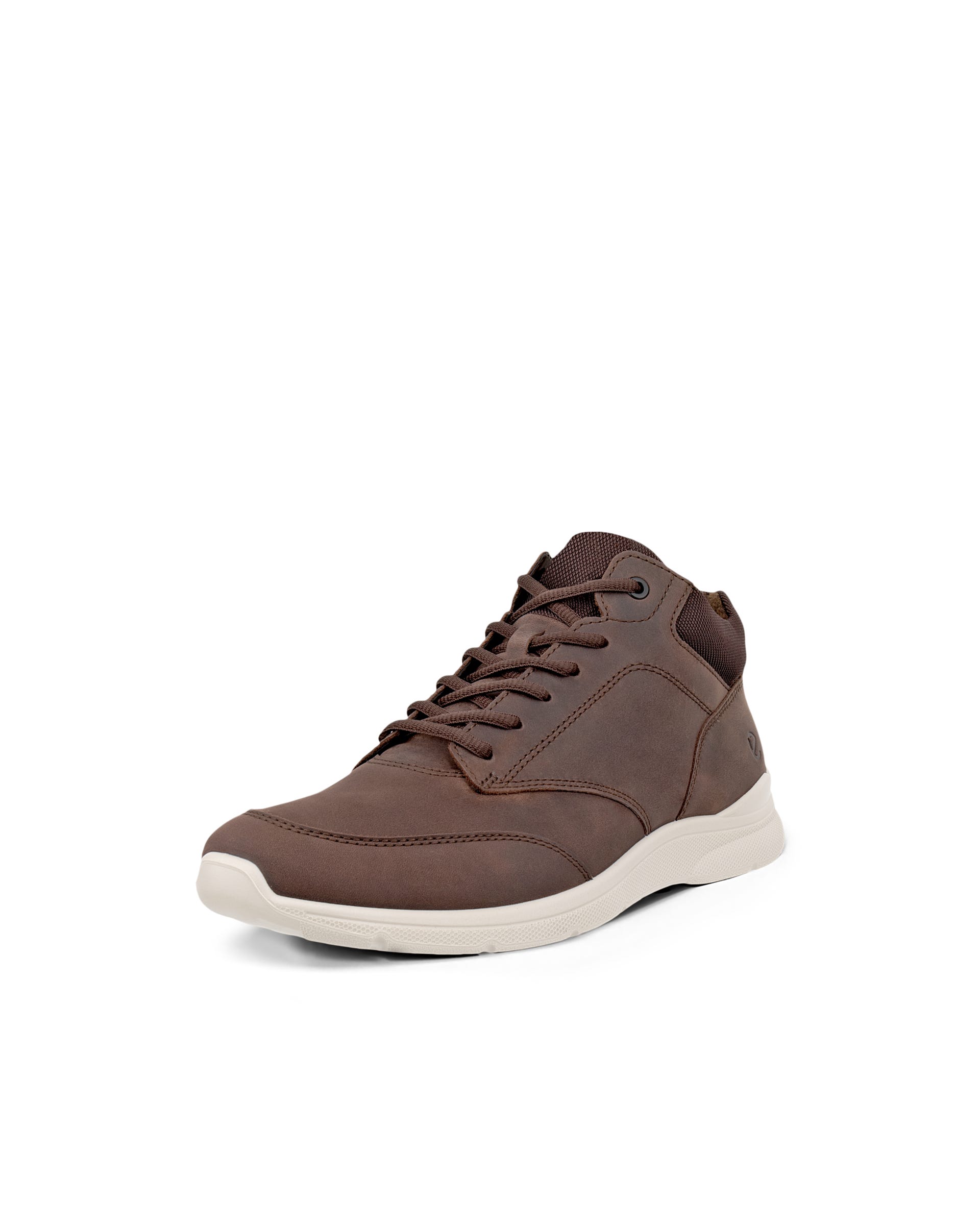 Men's ECCO® IRVING Nubuck Ankle Boot - Brown - Outside