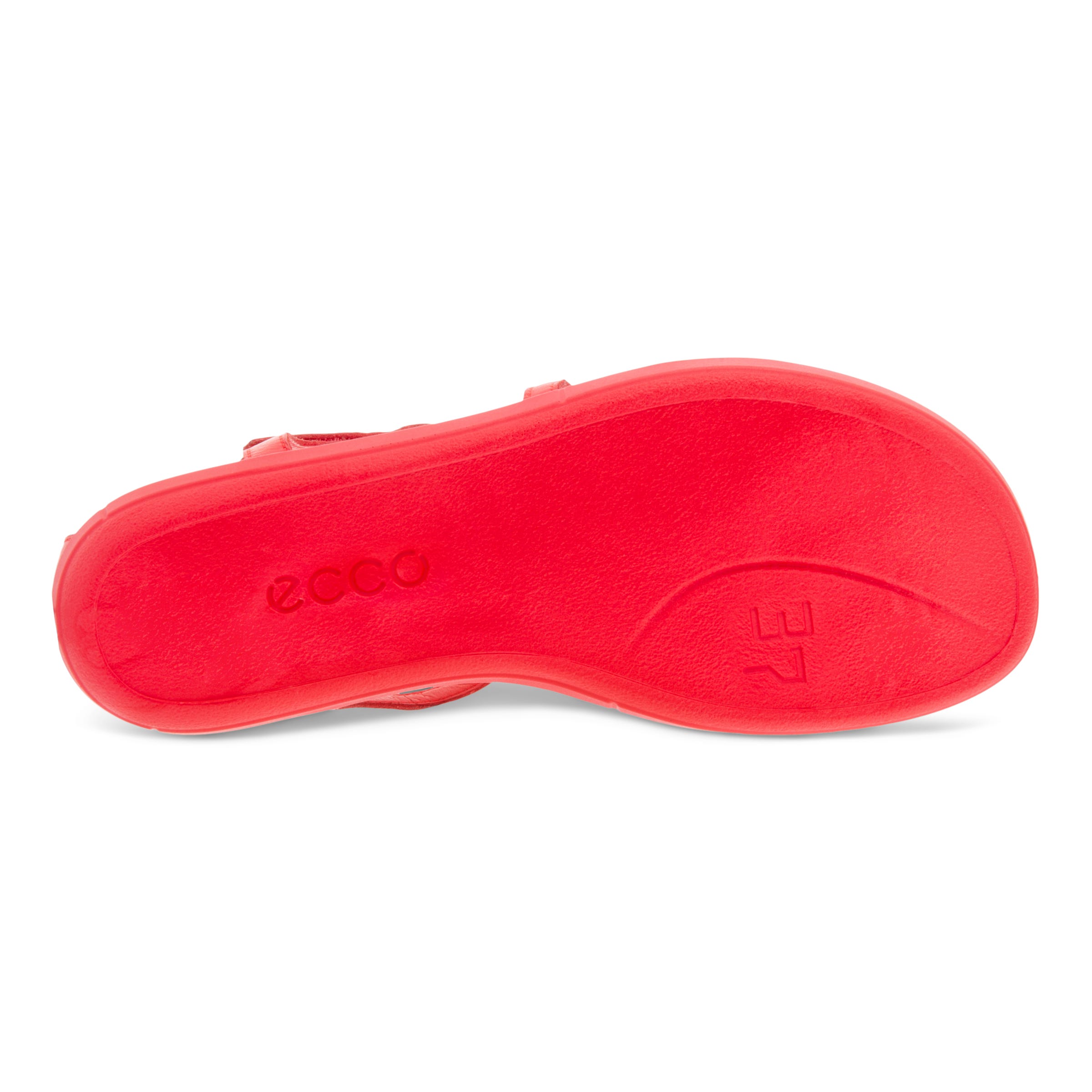 ECCO Women's Simpil Sandals - Red - Sole