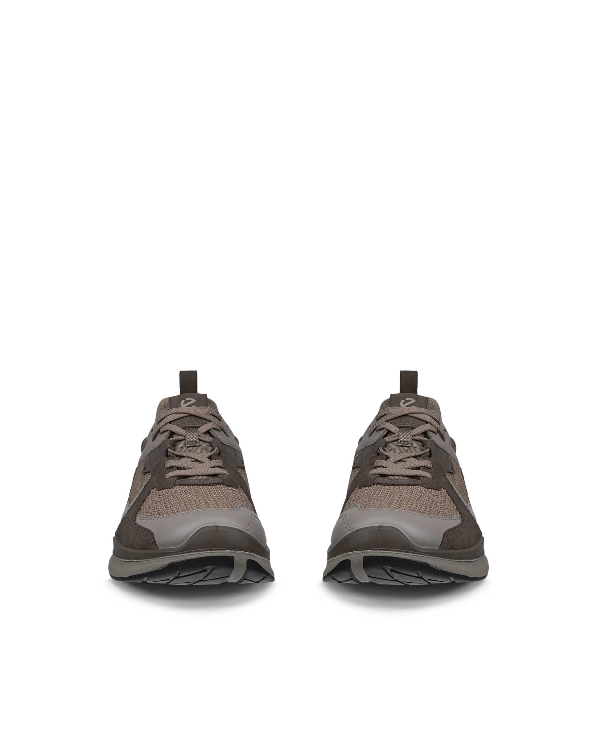 ECCO® BIOM 2.2 heren leren sneaker - Bruin - Front pair
